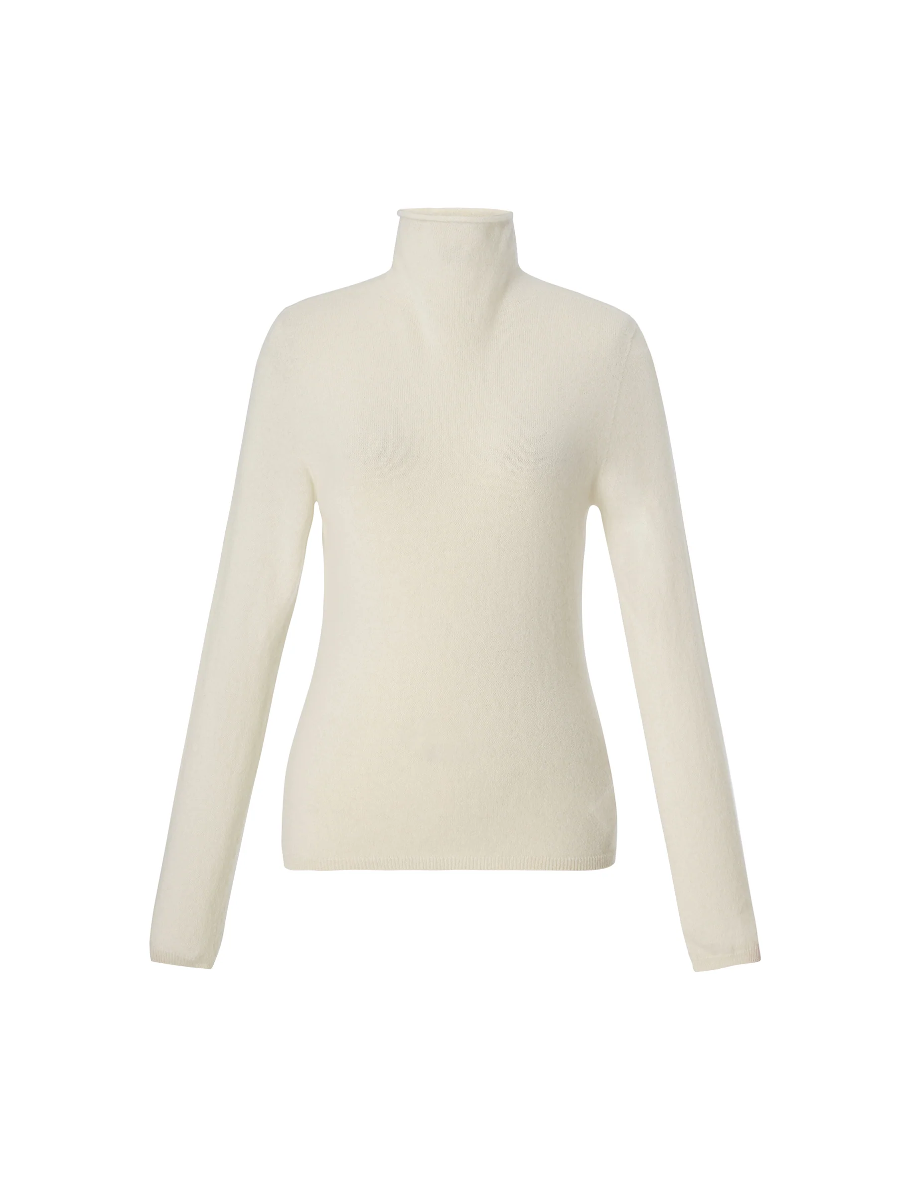 100% Cashmere Seamless Turtleneck Women Knit Top - Image 11