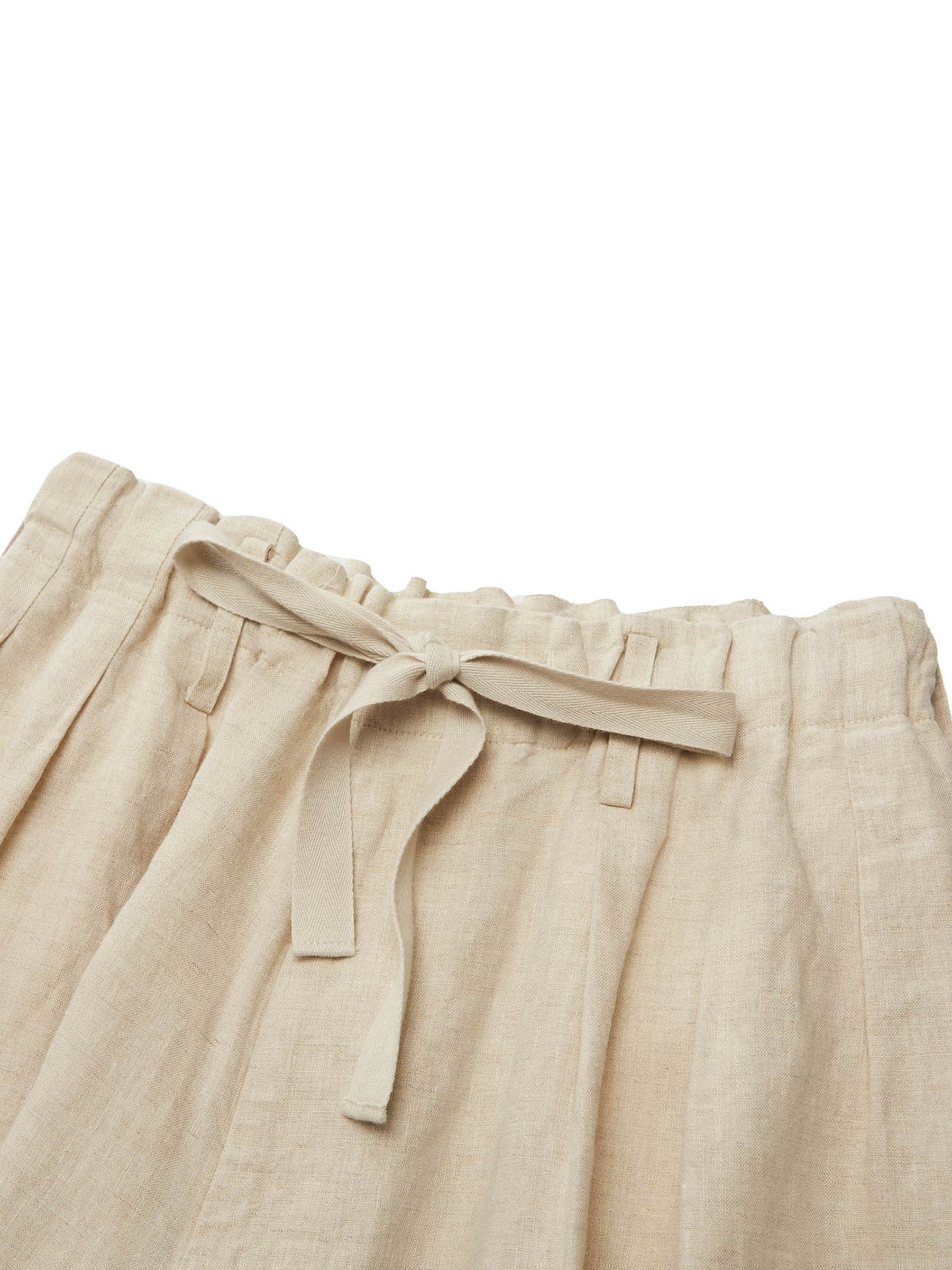 100% Linen Loose Fit Unisex Barrel Leg Pants - Image 11