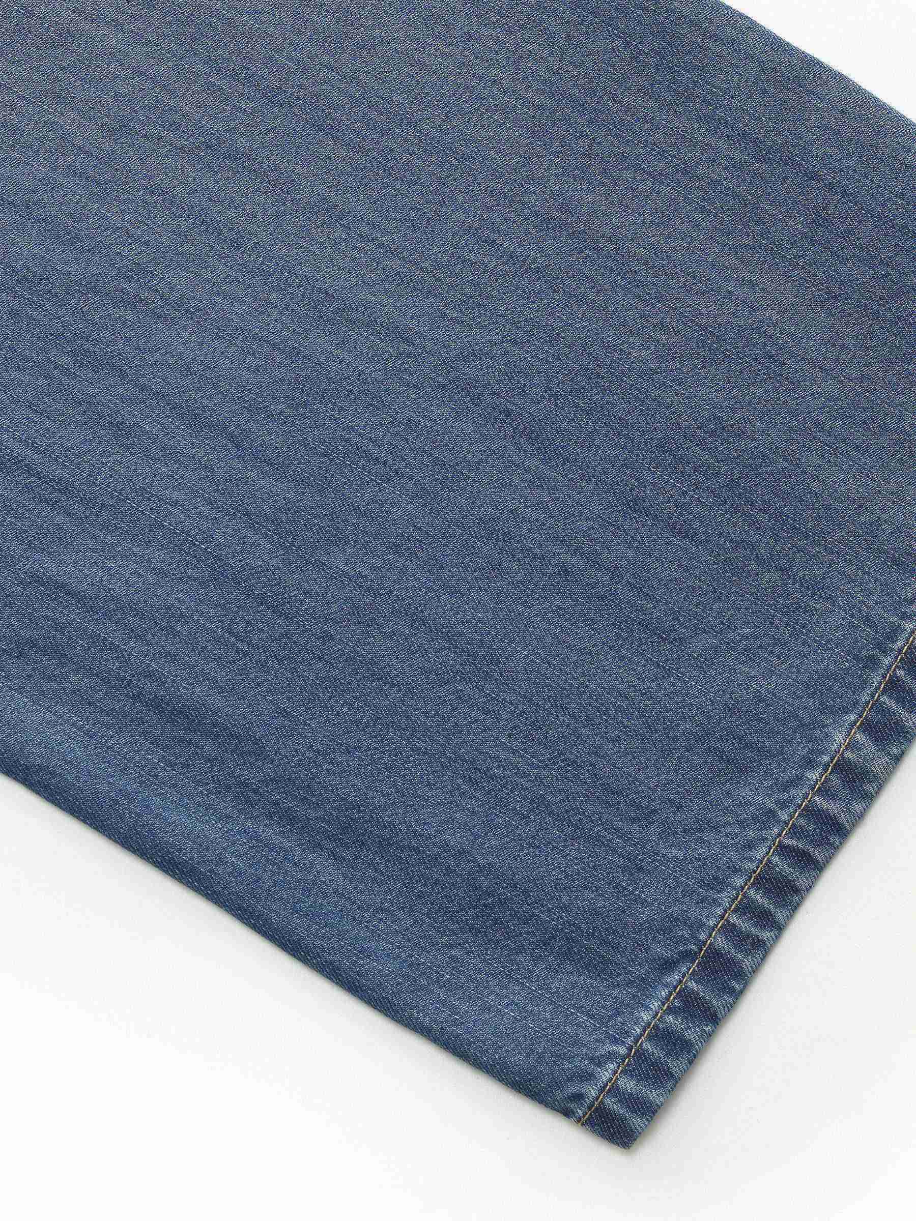 100% Tencel Denim Gradient Women Adjustable Waist Jeans - Image 8