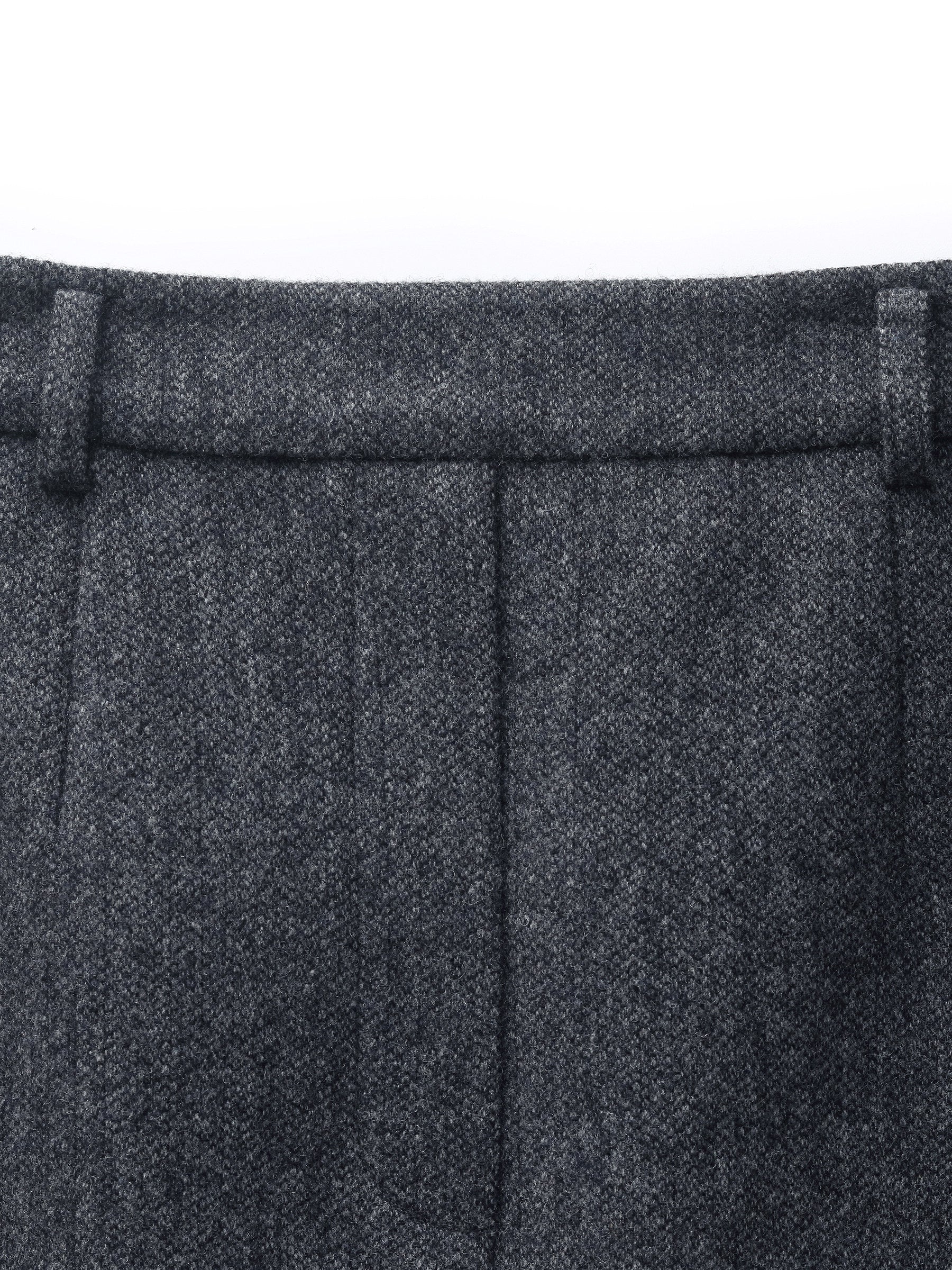 100% Washable Wool Back Slit Women Mermaid Skirt - Image 8