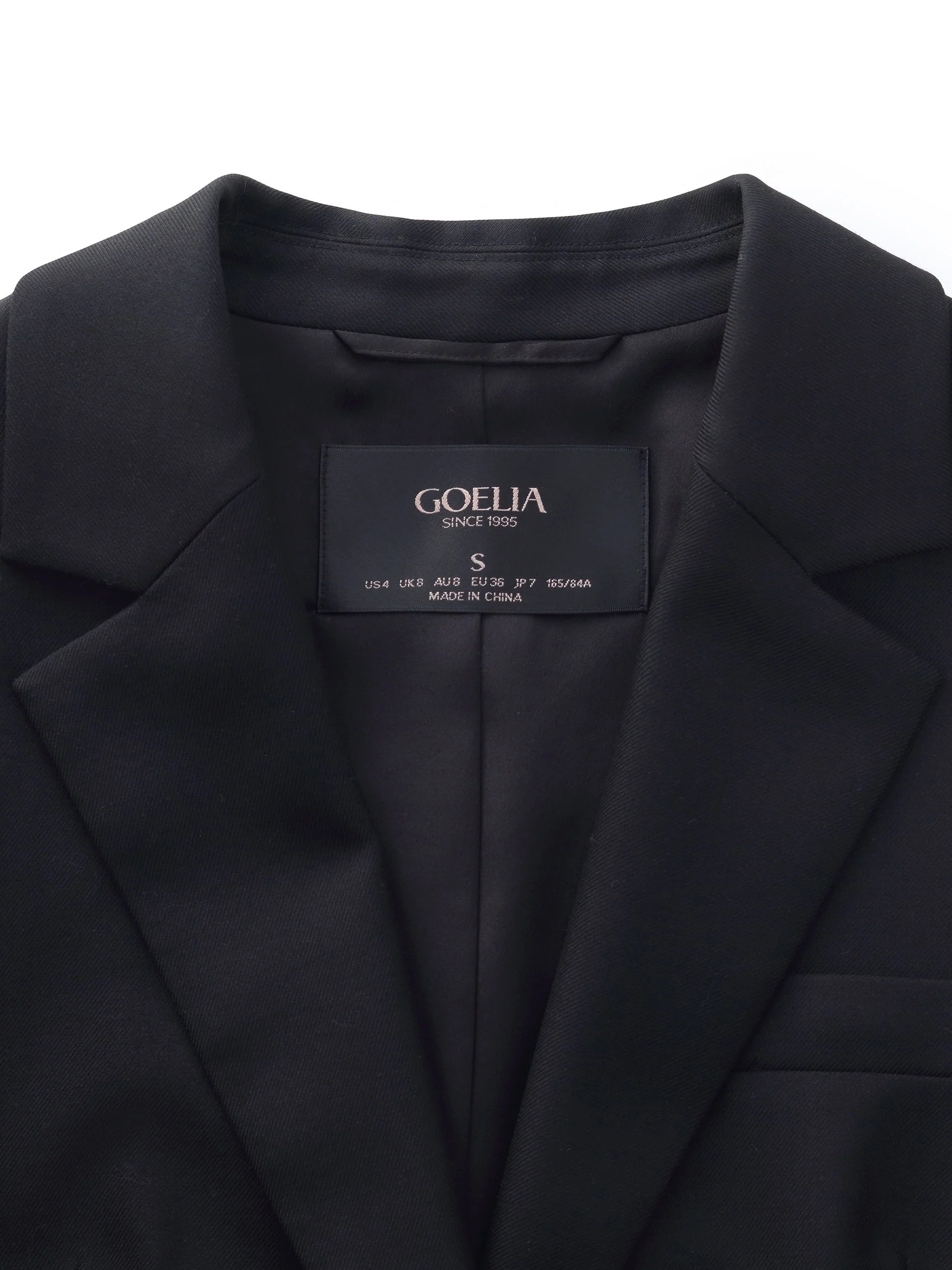 100% Worsted Wool 3/4 Ruched Sleeves Women Blazer - Image 9