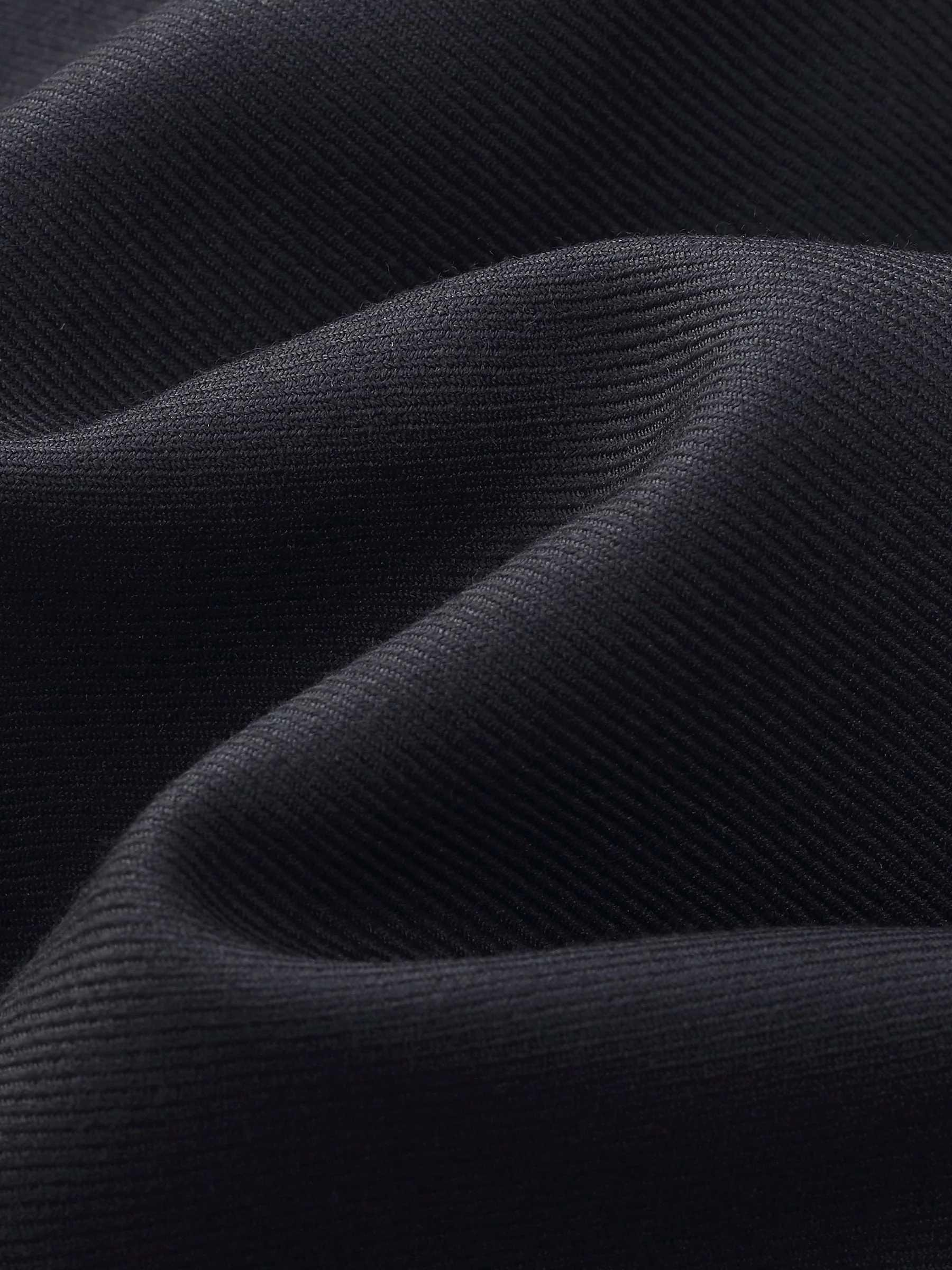 100% Worsted Wool Side Slit Women Culotte Skirt - Image 6