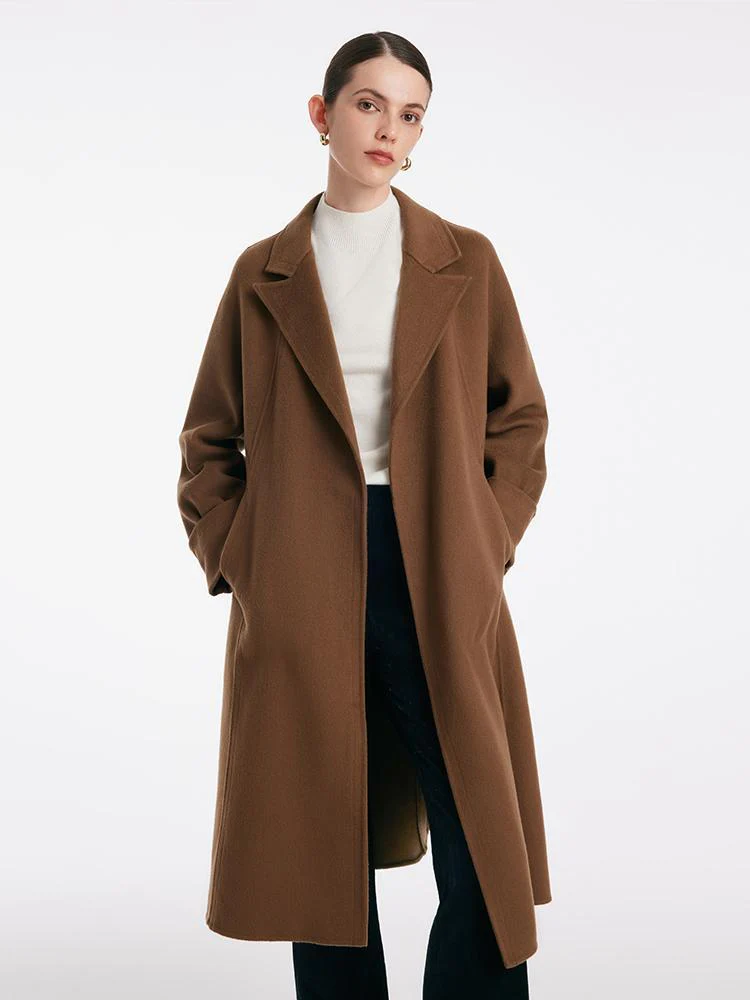 Pure Cashmere Classic Women Coat - Image 2