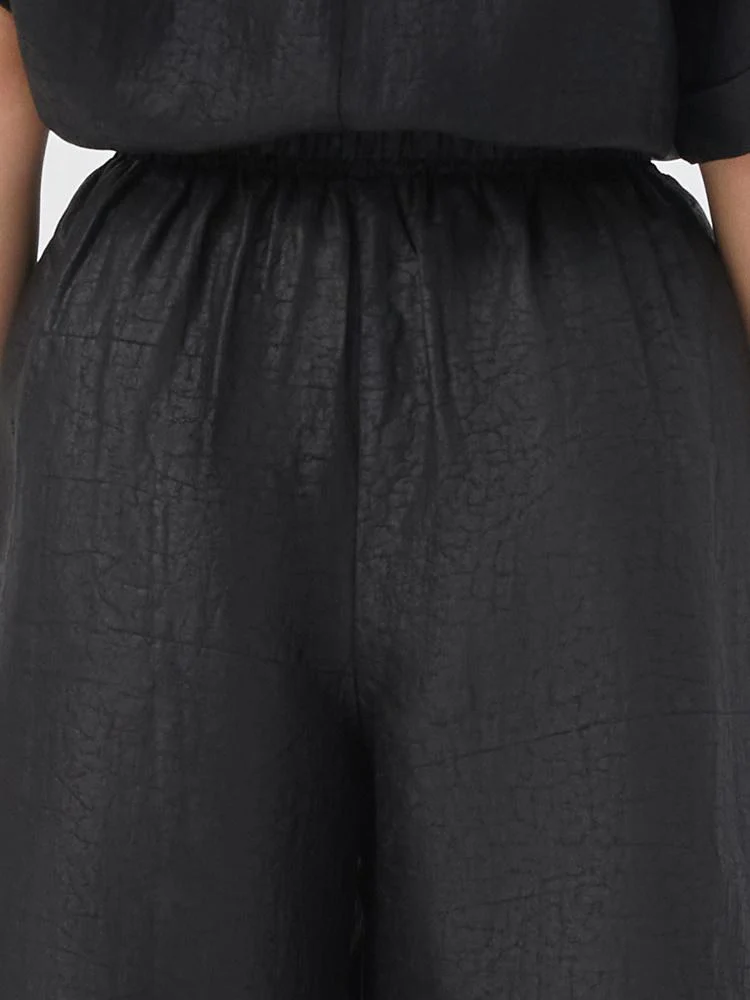 18 Momme Xiang Yun Silk Bermuda Shorts - Image 4