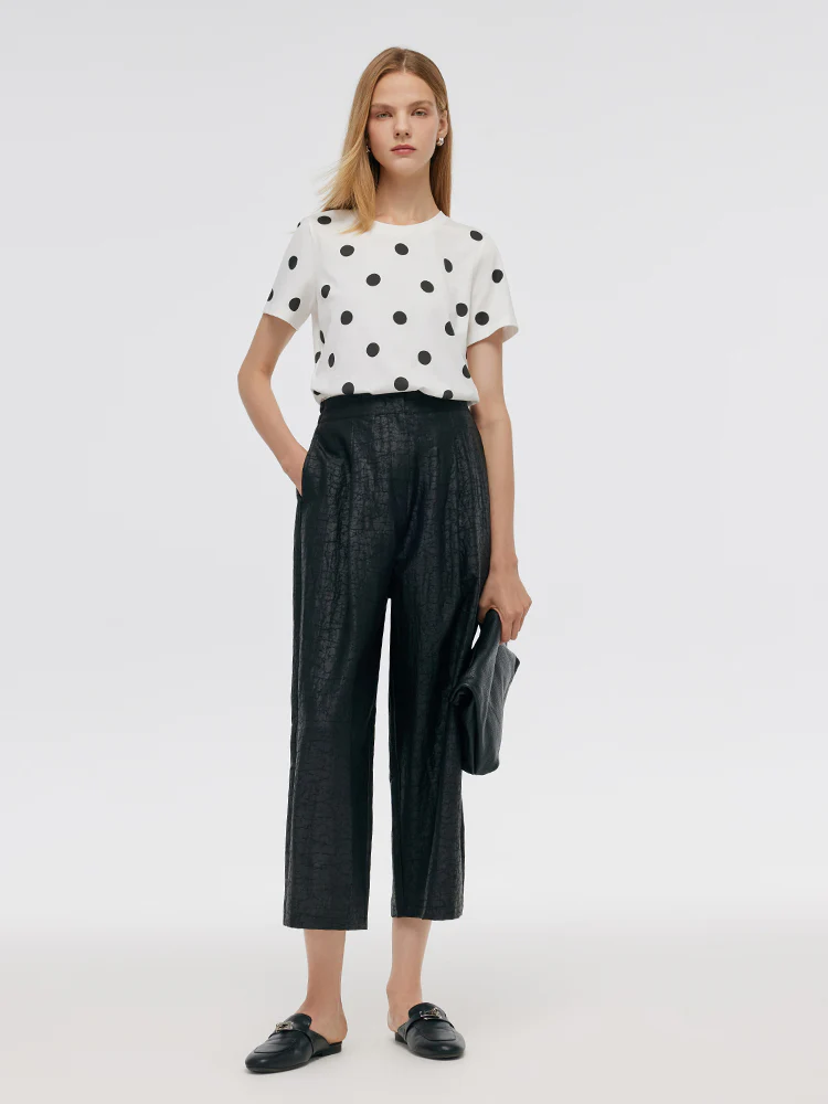 18 Momme Xiang Yun Silk Unisex Pants - Image 2