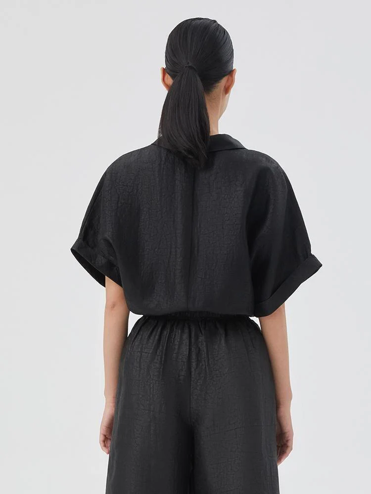 18 Momme Xiang Yun Silk Women Shirt - Image 3