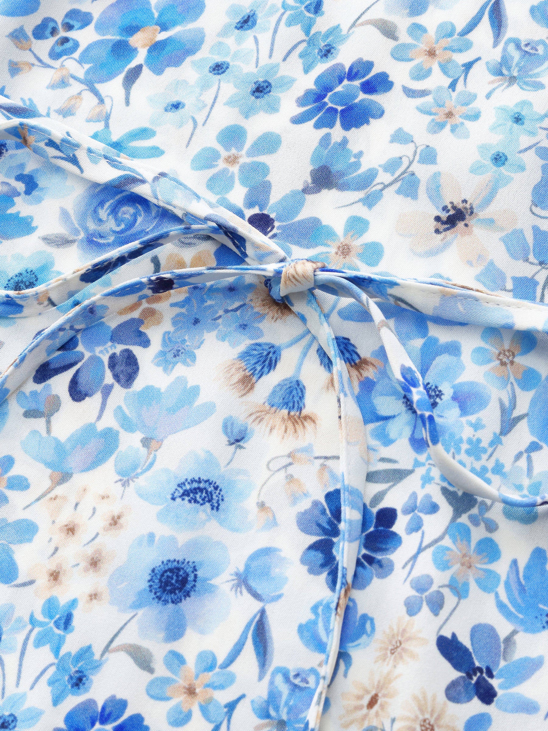 19MM Mulberry Silk Floral Print Women Midi Dress - Image 10
