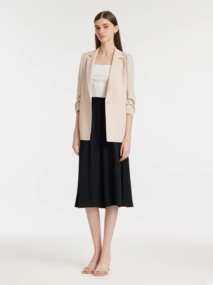 22 Momme Mulberry Silk Women Skirt - Image 3