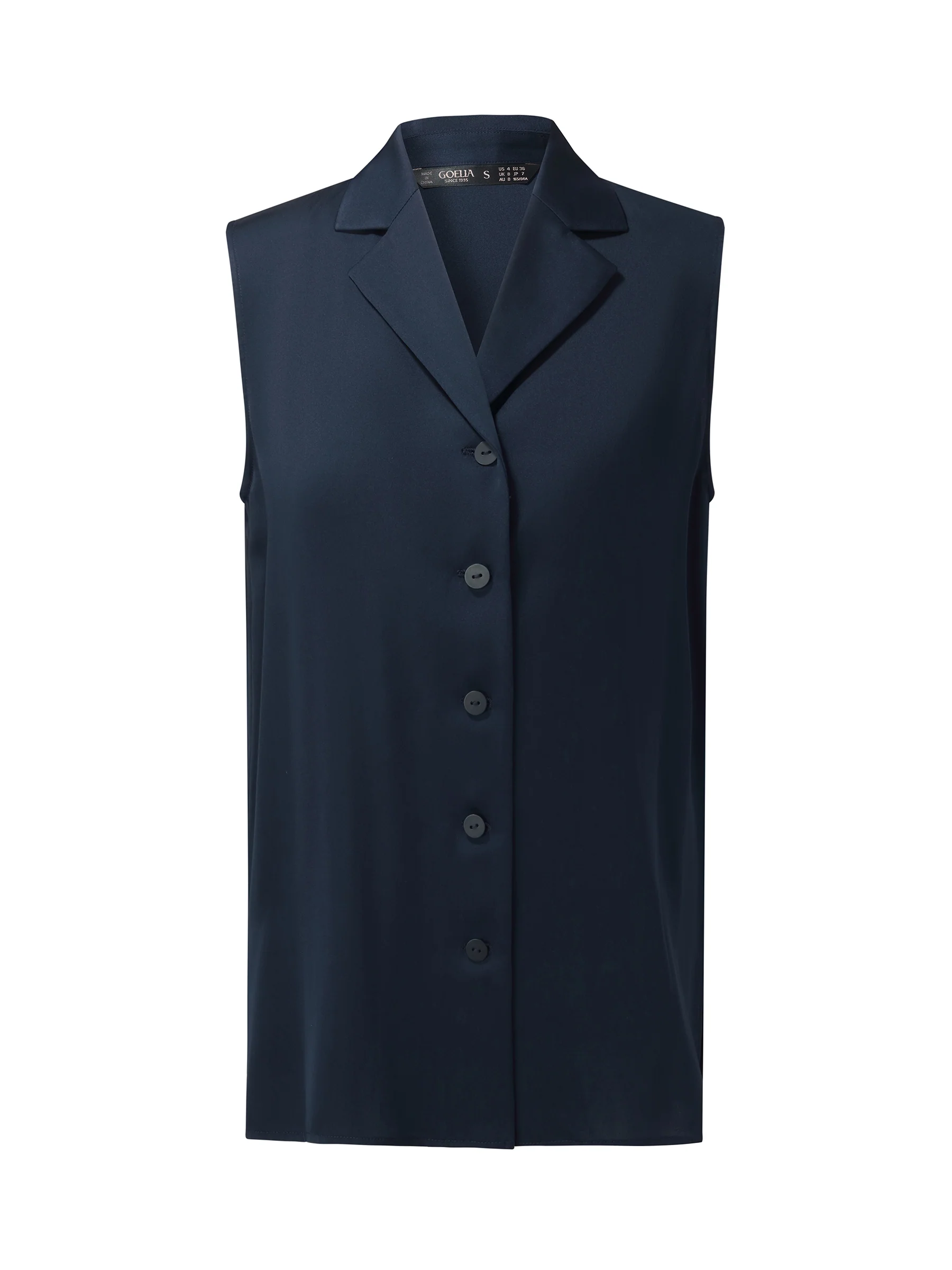22MM Mulberry Silk Sleeveless Women Shirt - Image 6