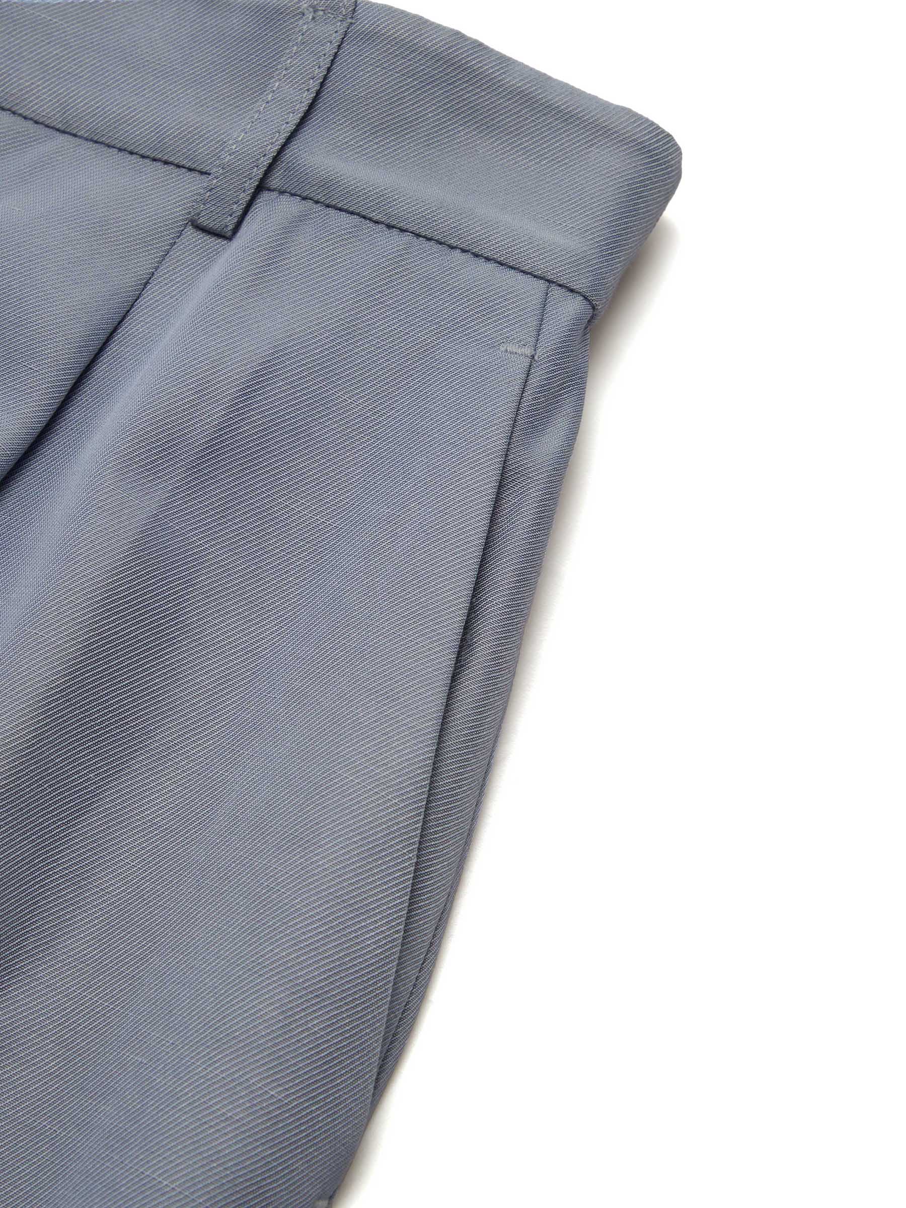 Acetate Tencel Linen Blend Women Suit Pants - Image 9