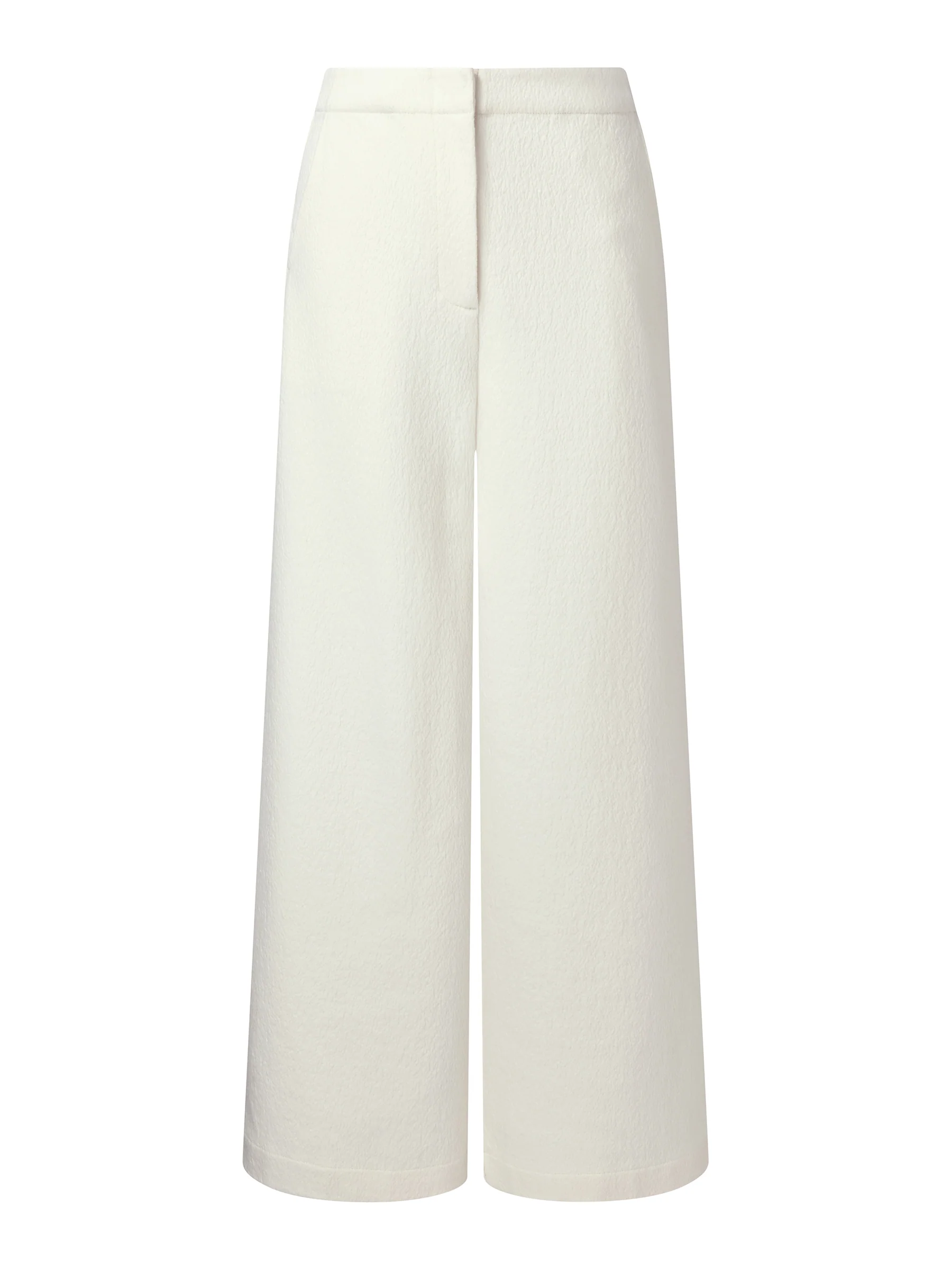 Adjustable Waist Straight Wide Leg Women Pants - Image 8