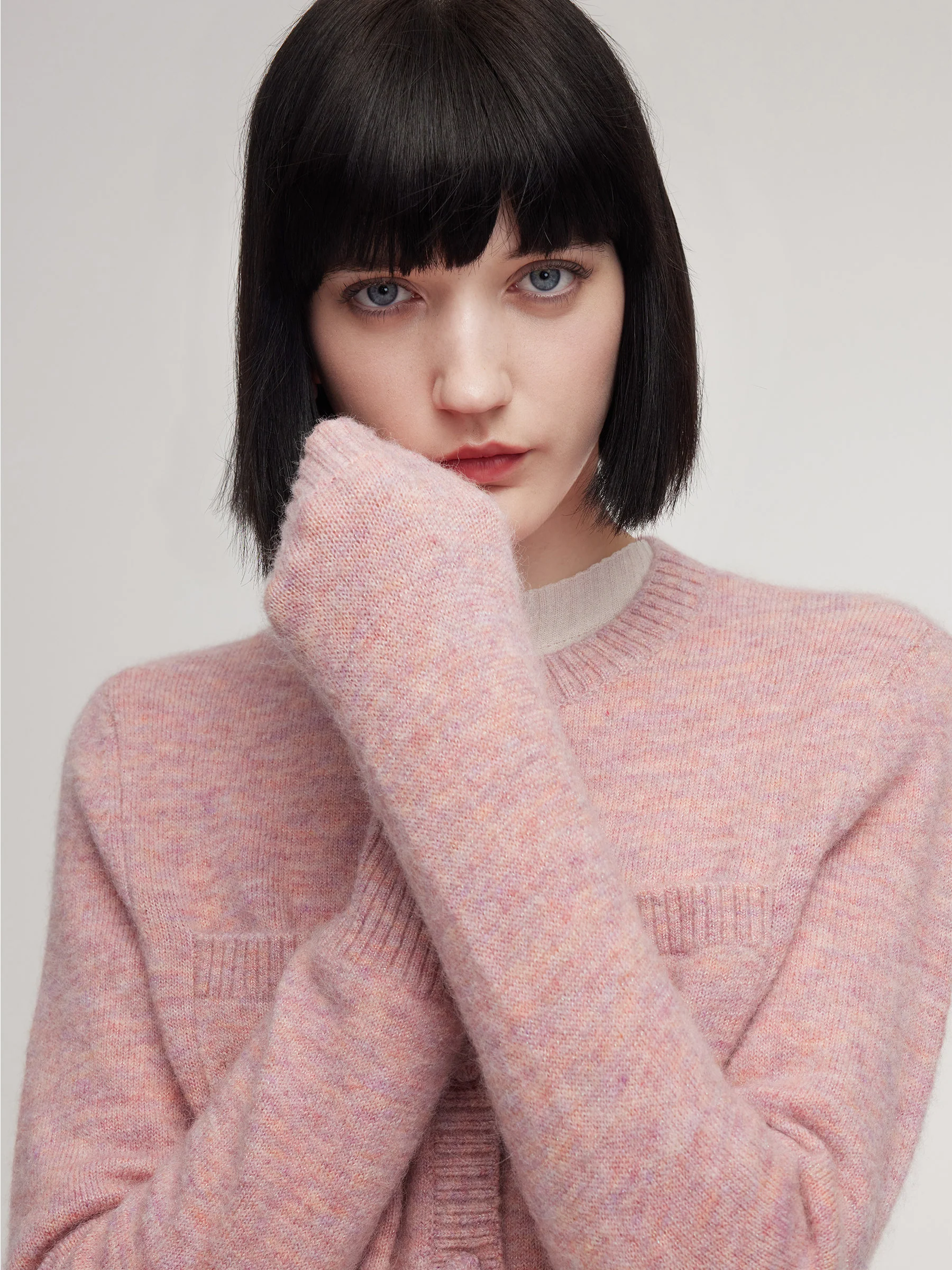 Alpaca Wool Blend Women Cardigan - Image 6