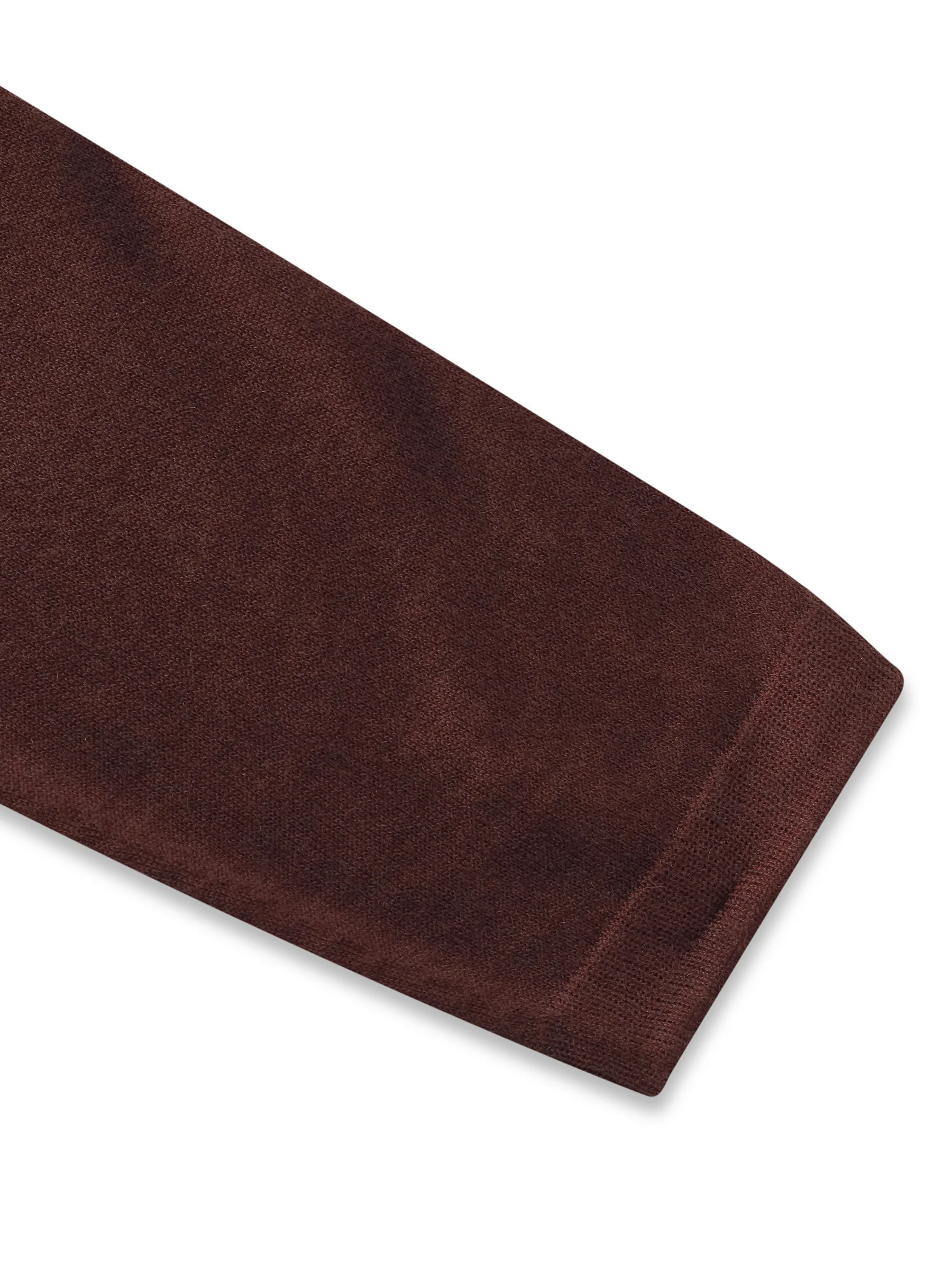 Cashmere Mulberry Silk Lyocell Blend Crew Neck Women Knit Top - Image 7
