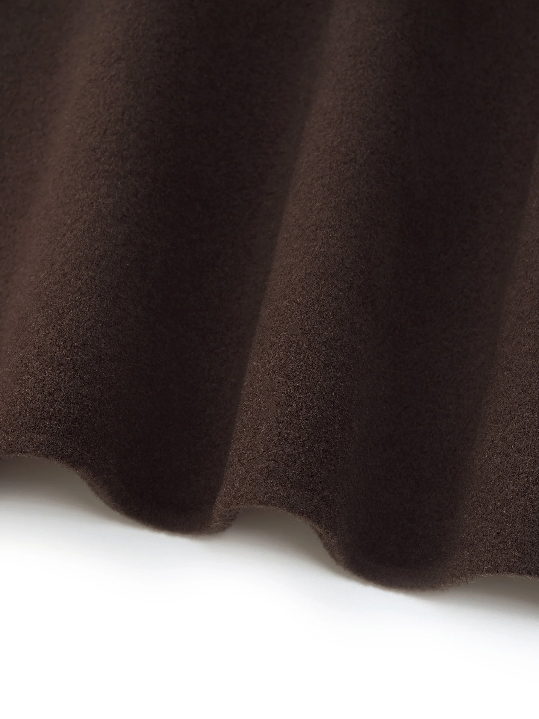 Cashmere Wool Blend Double-Faced Unisex Wrap Overcoat - Image 12