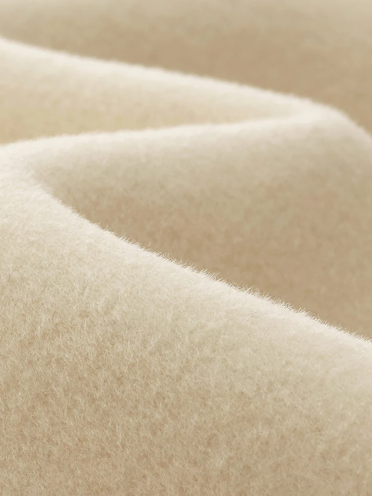 Cashmere Wool Women Wrap Overcoat - Image 11