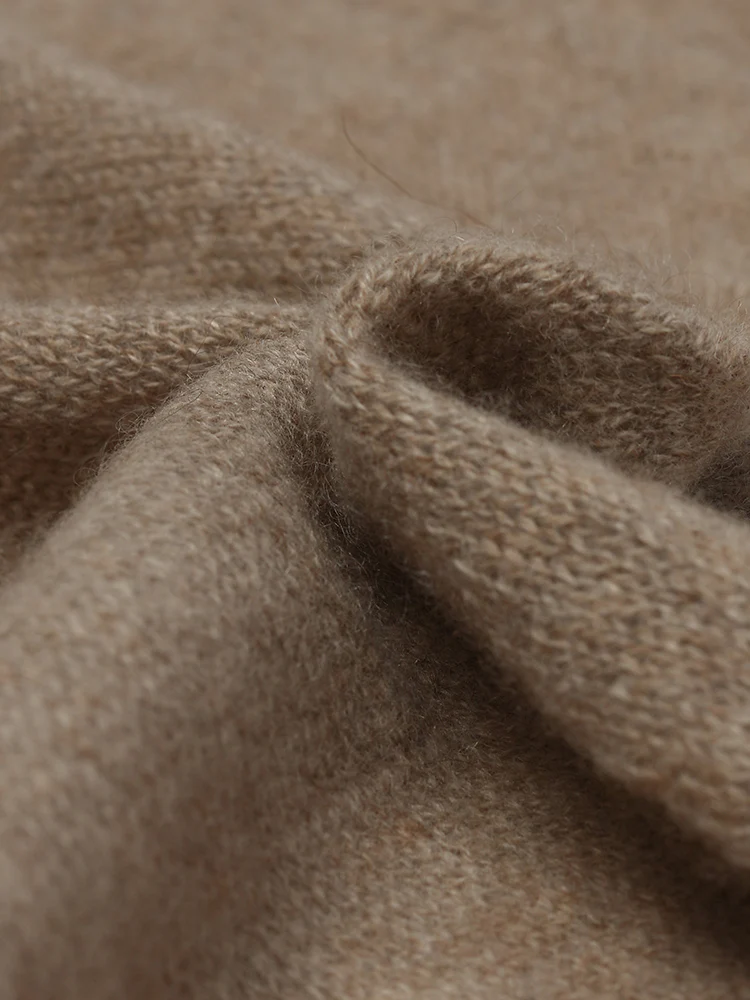 Contrast Trim Asymmectrical Cashmere Scarf - Image 10