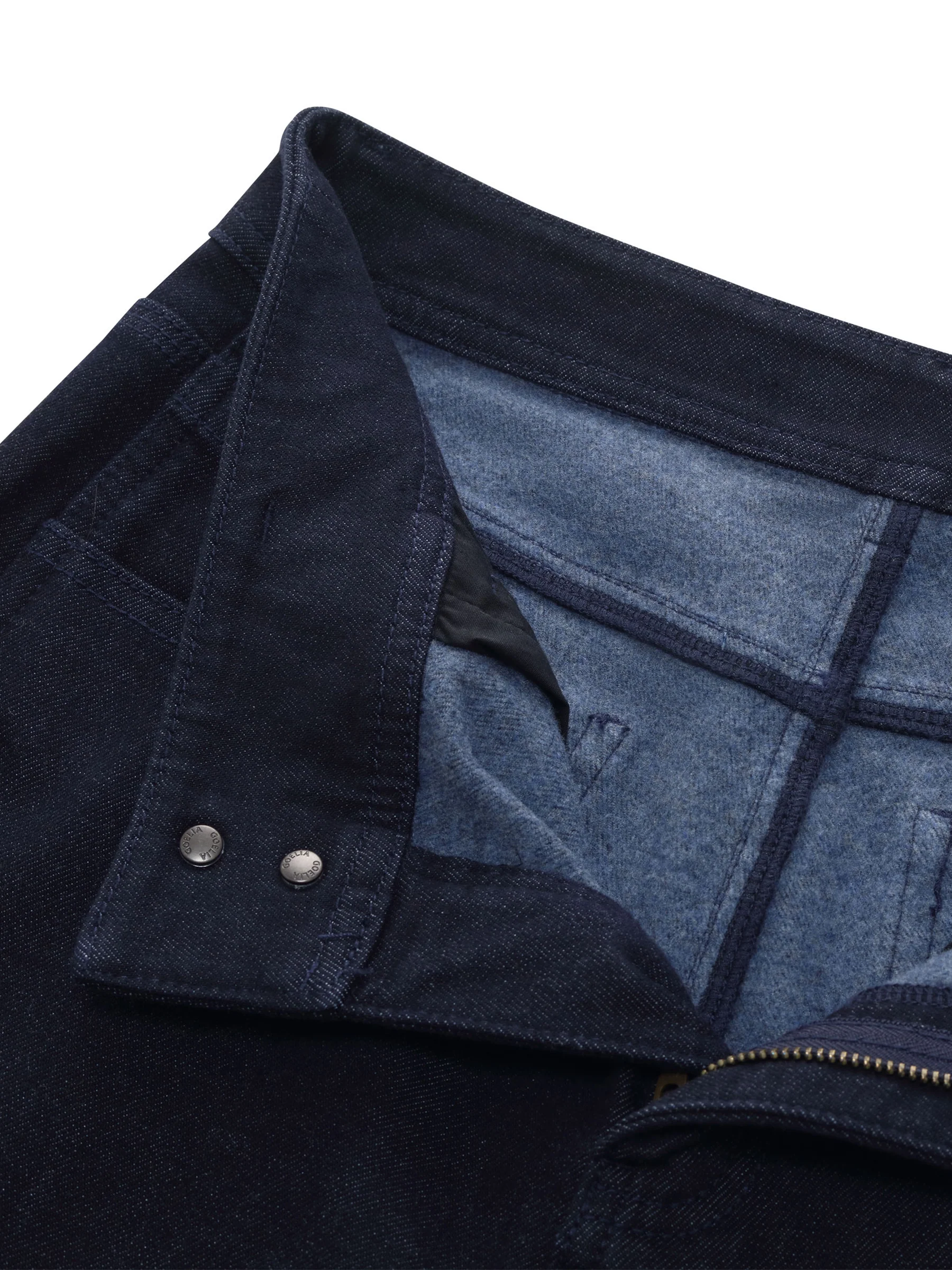 Denim Micro-Flared Women Jeans - Image 3