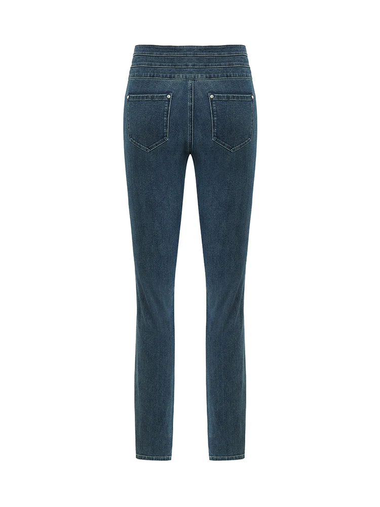 Denim Sheath High-Waisted Women Jeans - Image 8