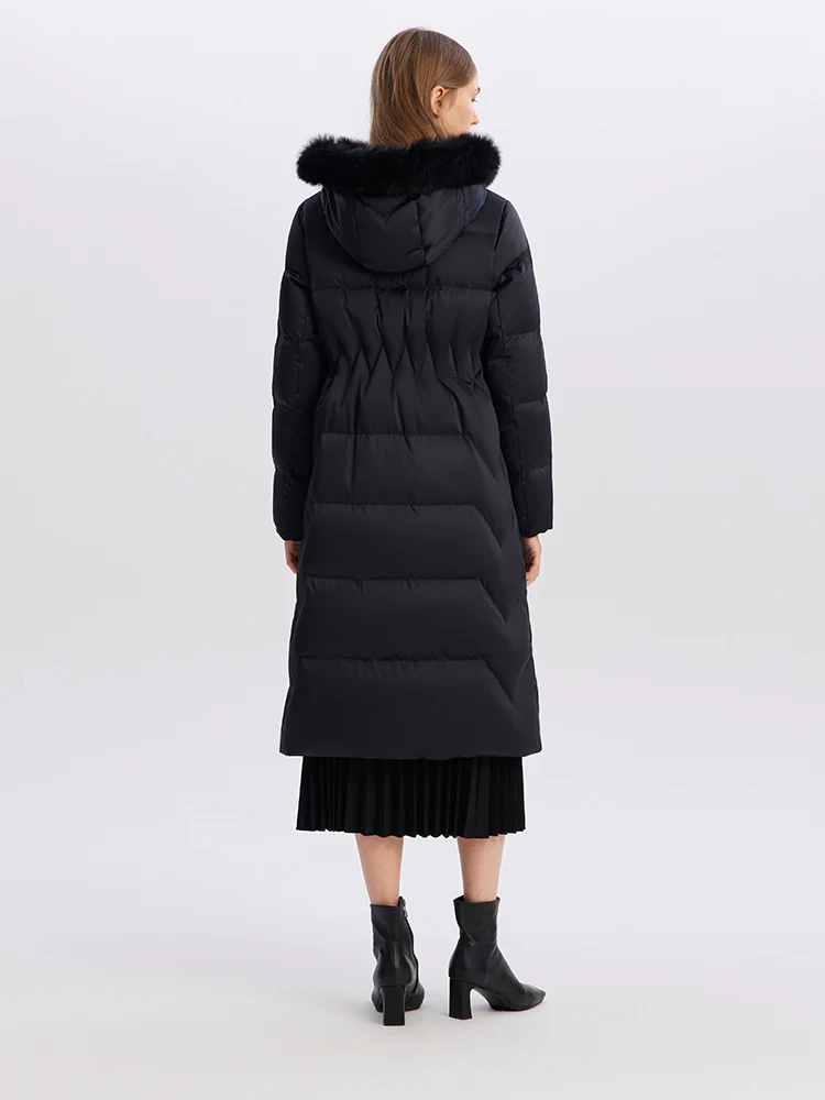 Gathered Waist Goose Down Garment - Image 3