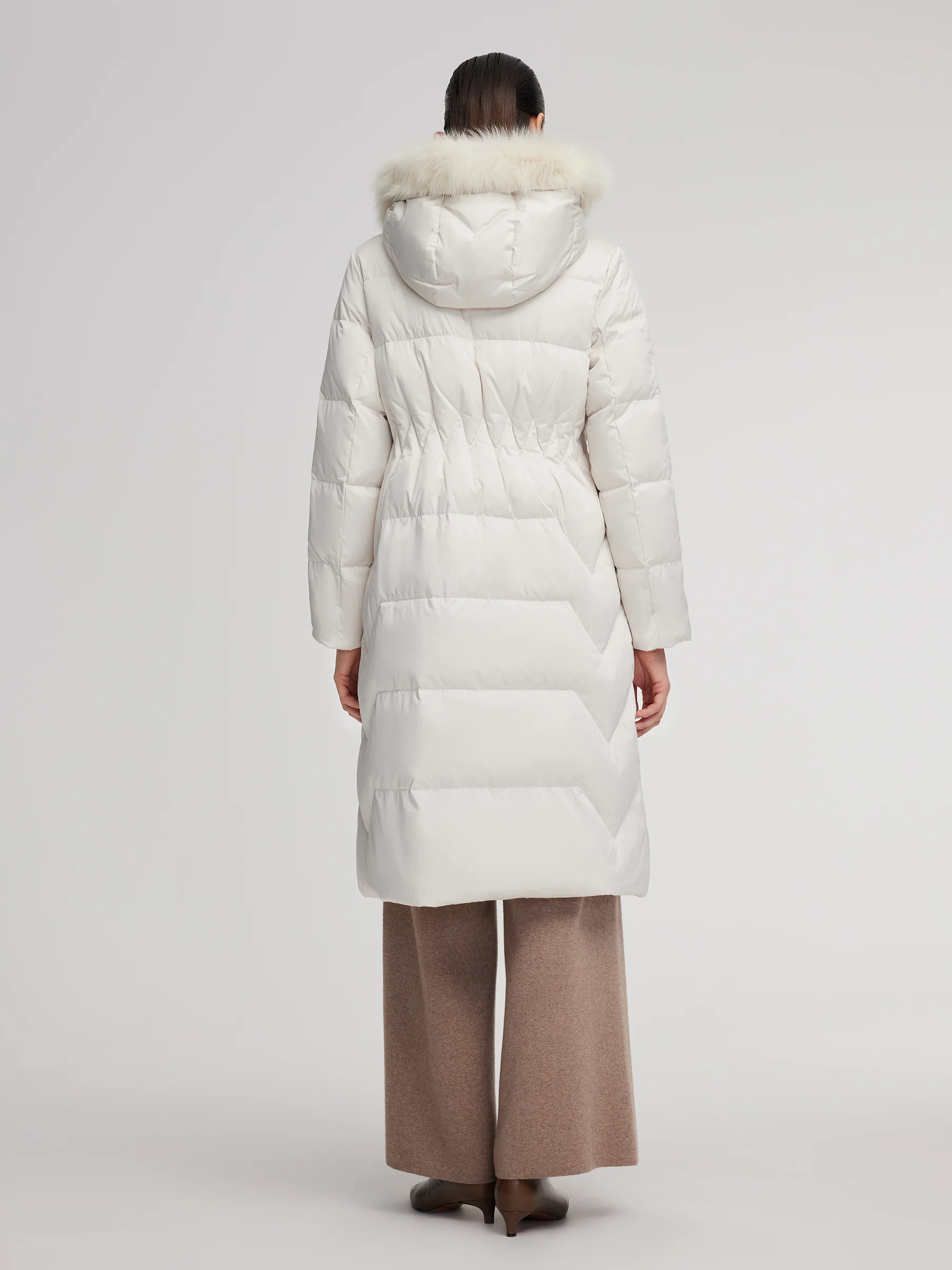 Gathered Waist Goose Down Garment - Image 7