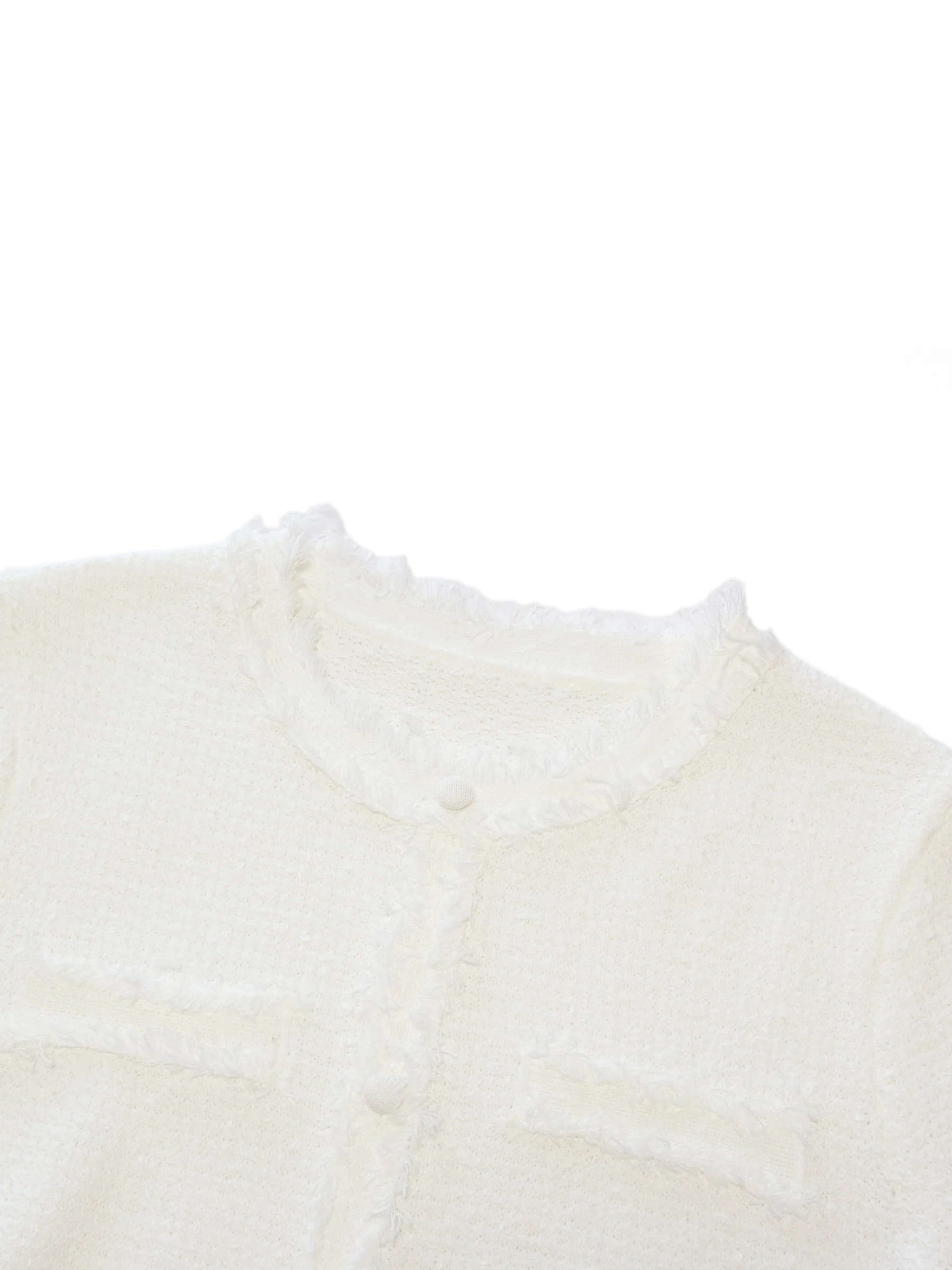 Frayed Edge Women Knit Top - Image 20