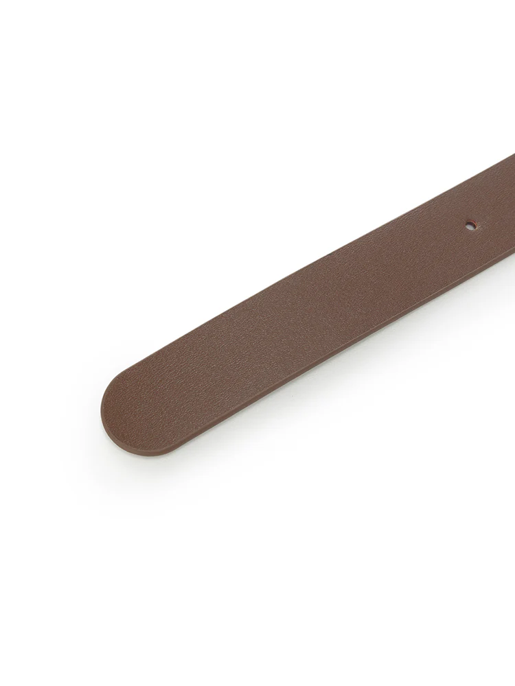 GO Letter Middle Size Women Leather Belt - Image 8