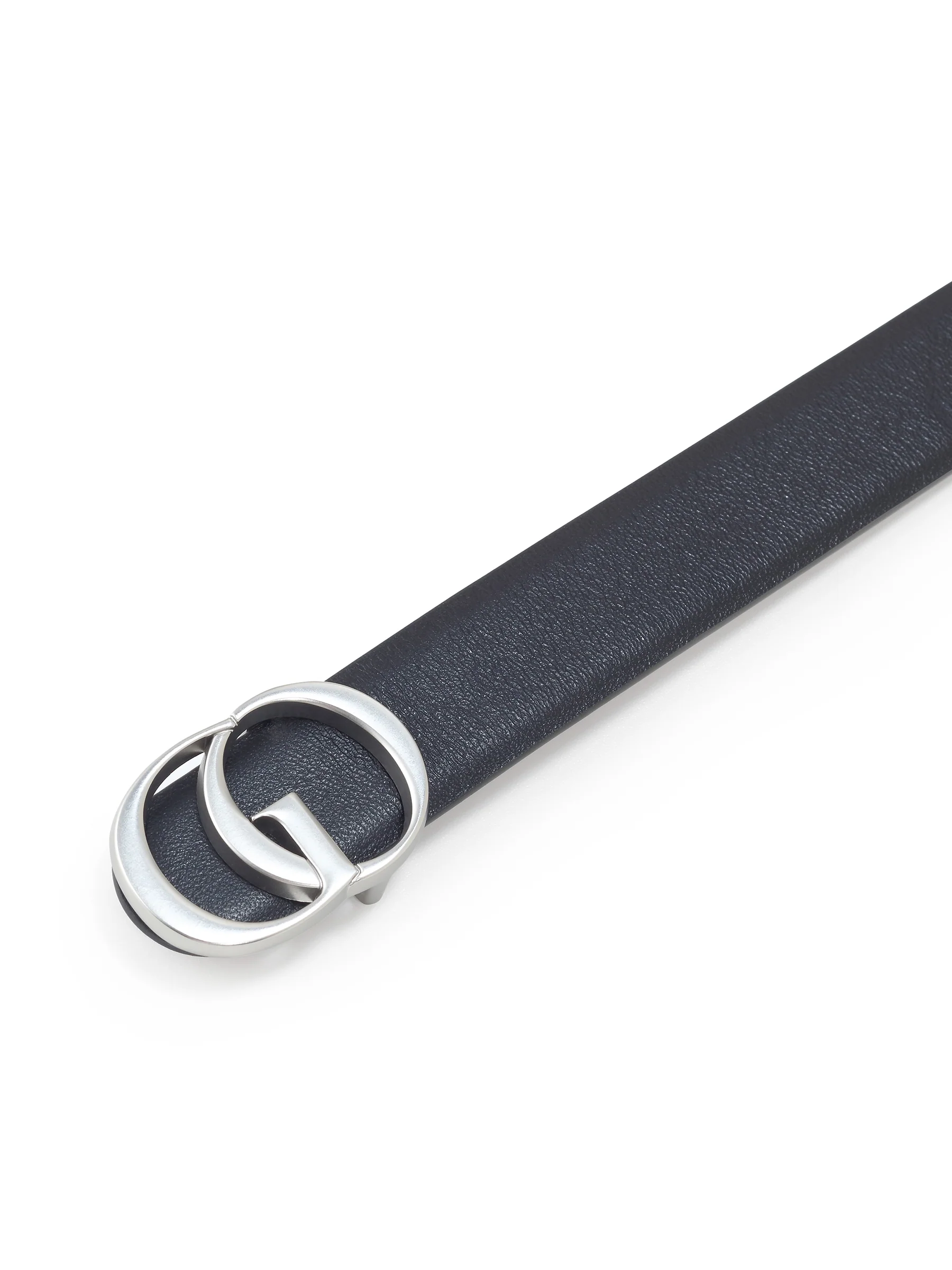 GO Letter Women Leather Belt Size Medium - Image 8