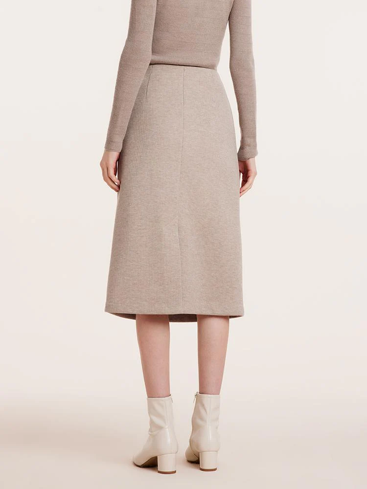 Knit A-Line Half Women Skirt - Image 3