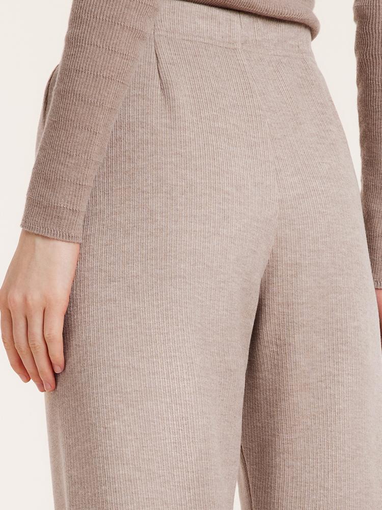 Knit Straight Full Length Pants - Image 6