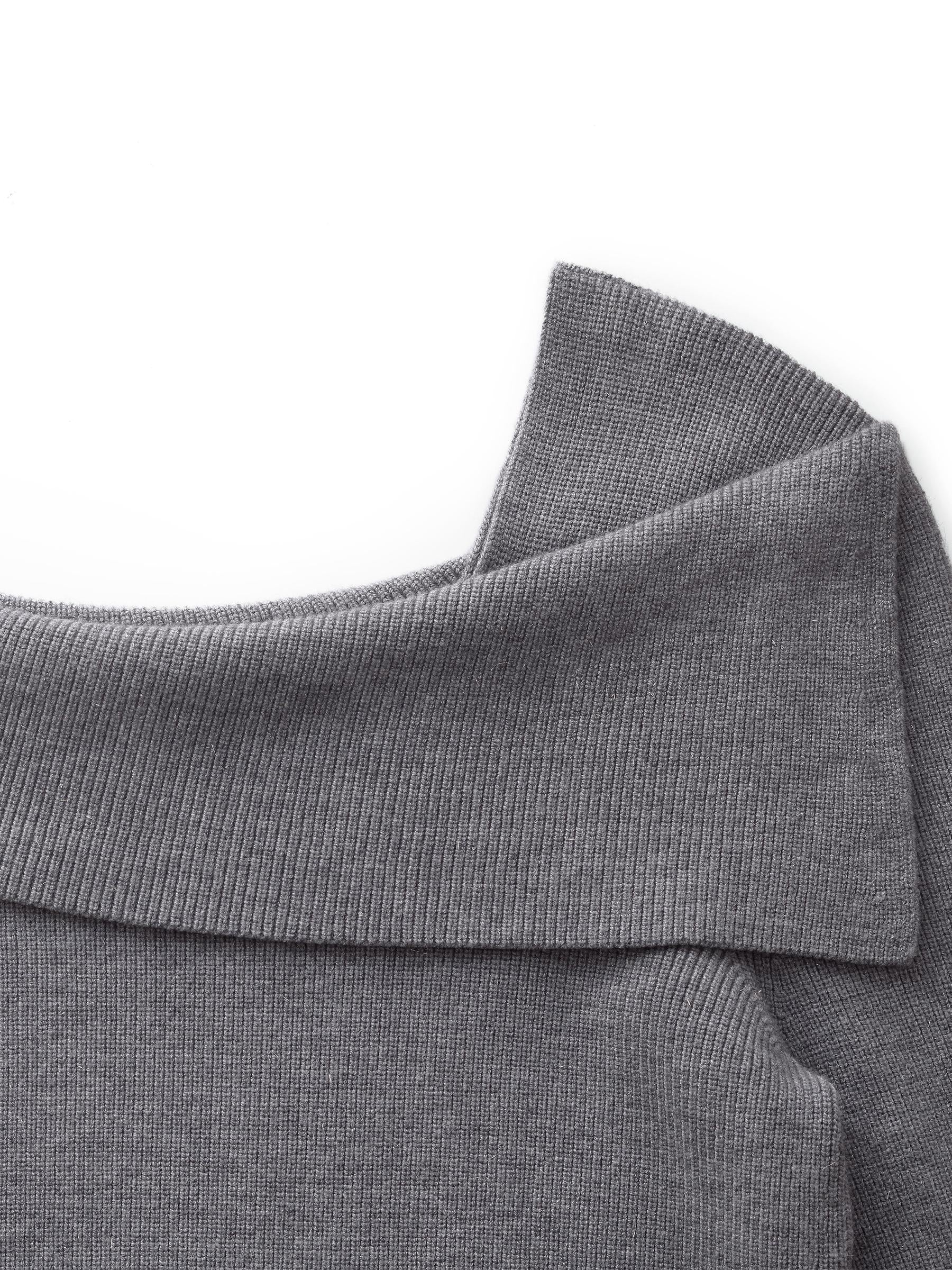 Knit Top And Pleated Skirt Two-Piece Set - Image 8
