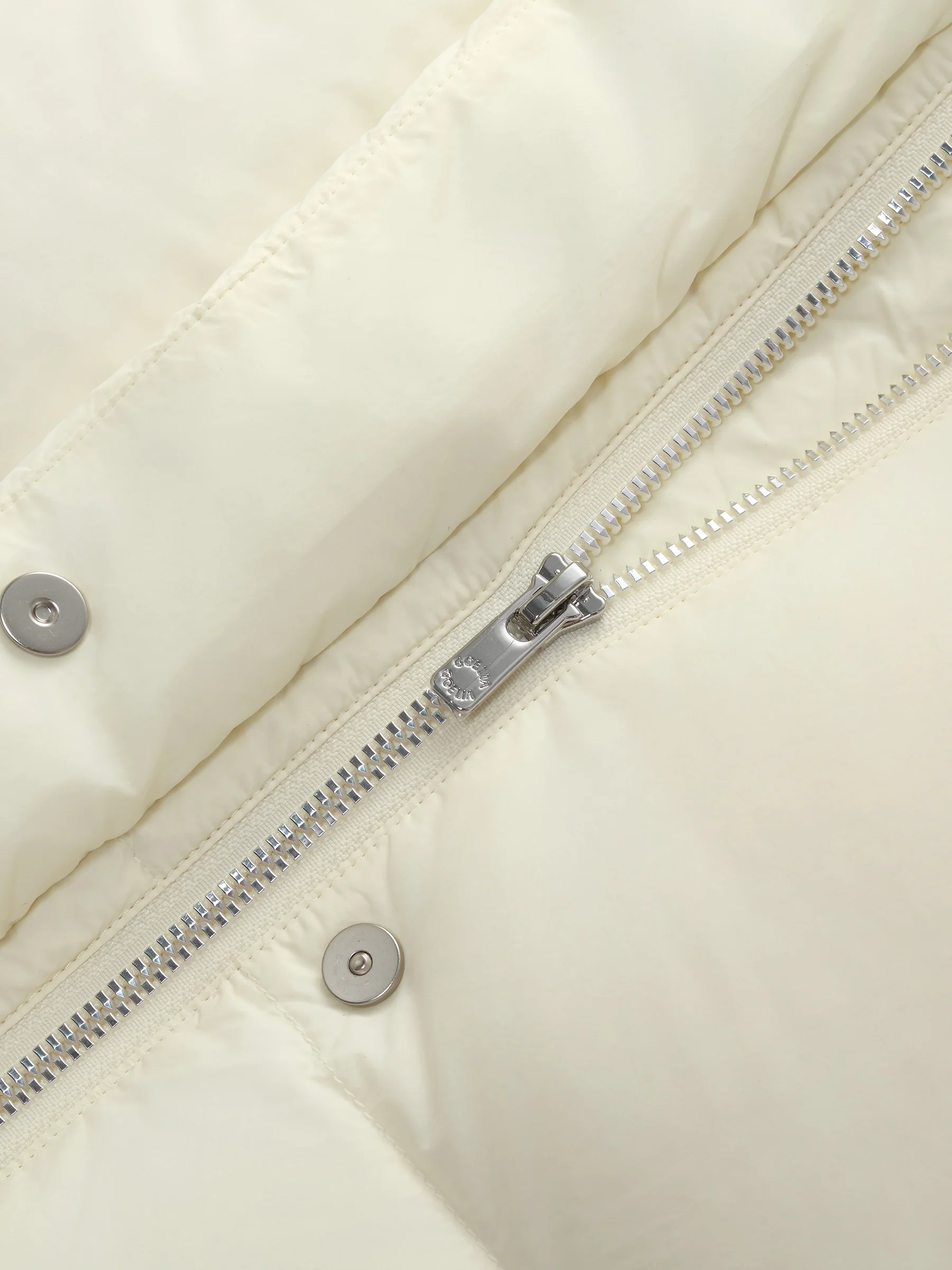 Lightweight Drawstring Hem Hooded Goose Down Jacket - Image 7