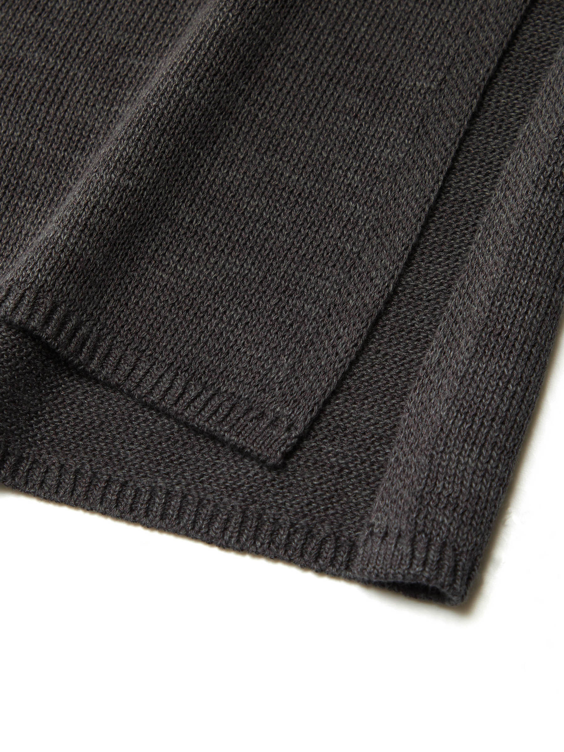 Loose Fit H-Line Round Neck Unisex Sweater - Image 8