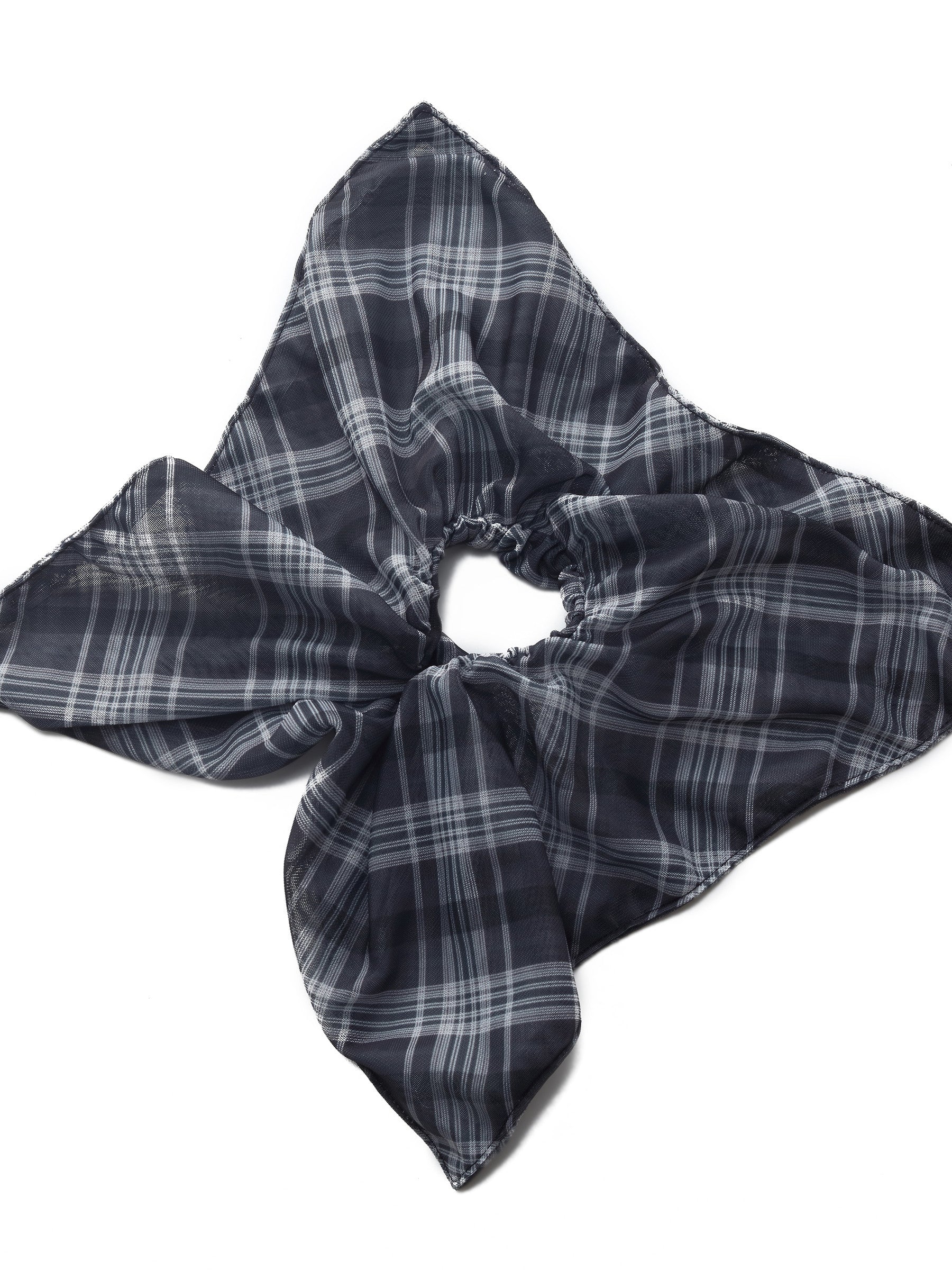 Lyocell Blend Top And Sleeveless Plaid Maxi Dress Two-Piece Set - Image 8
