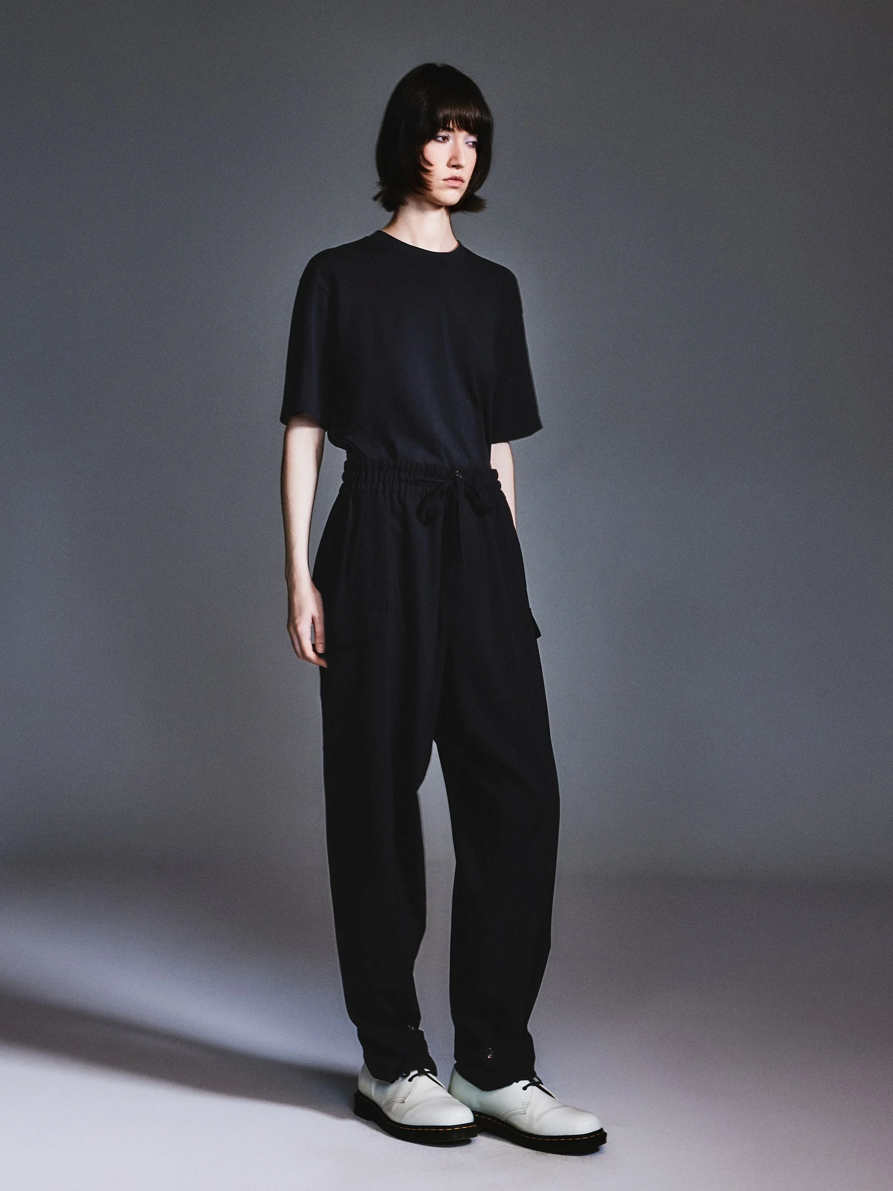 Machine Washable Wool Blend Unisex Straight Leg Pants - Image 6