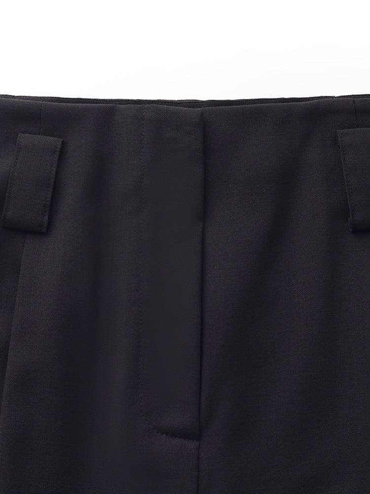 Machine Washable Wool Blend Women Straight Ankle Length Pants - Image 7