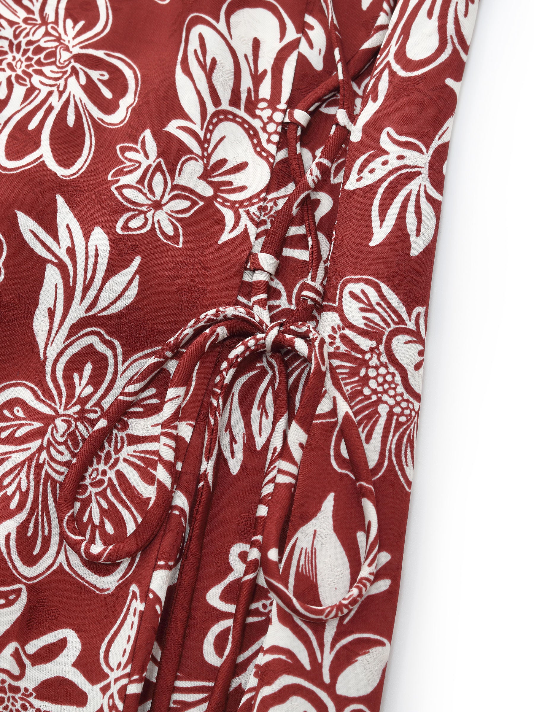 Marigold Floral Print Convertible Elastic Neck Women Maxi Dress - Image 8