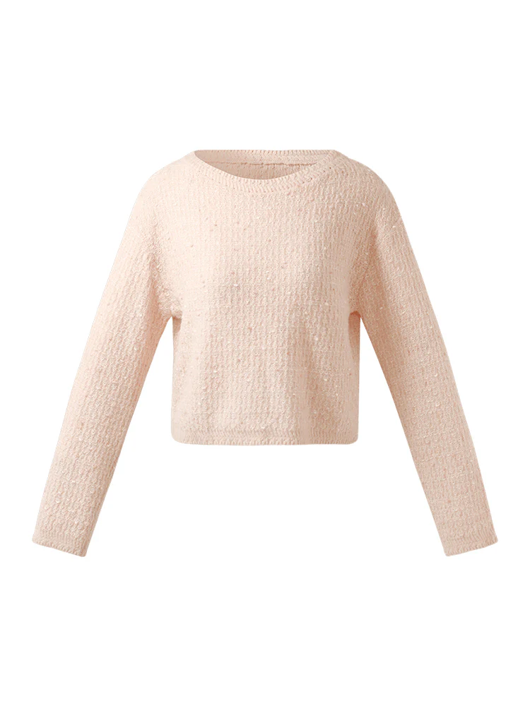 Mohair Slash Neck Women Sweater - Image 6