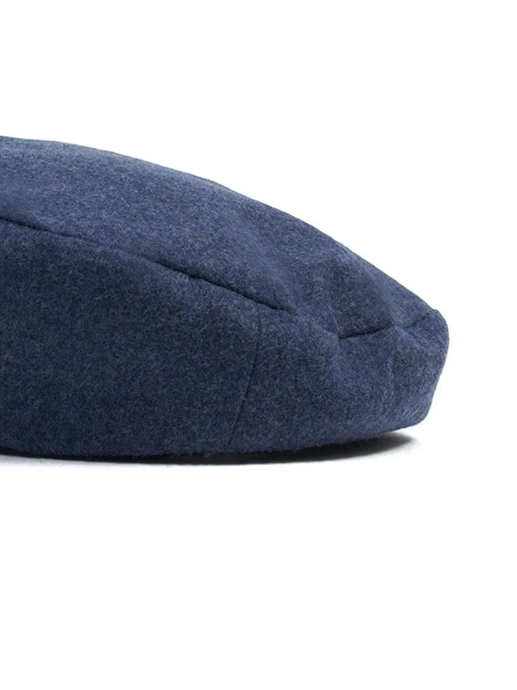 Navy Classic Beret - Image 3