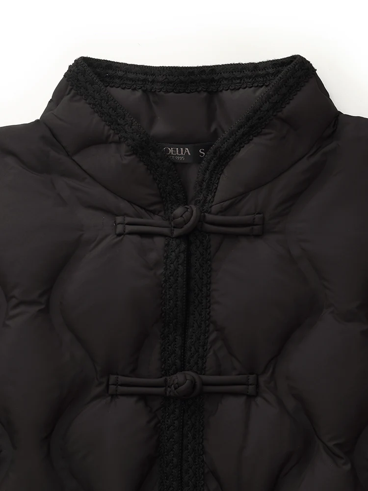 New Chinese-Style Lightweight Goose Down Jacket - Image 8