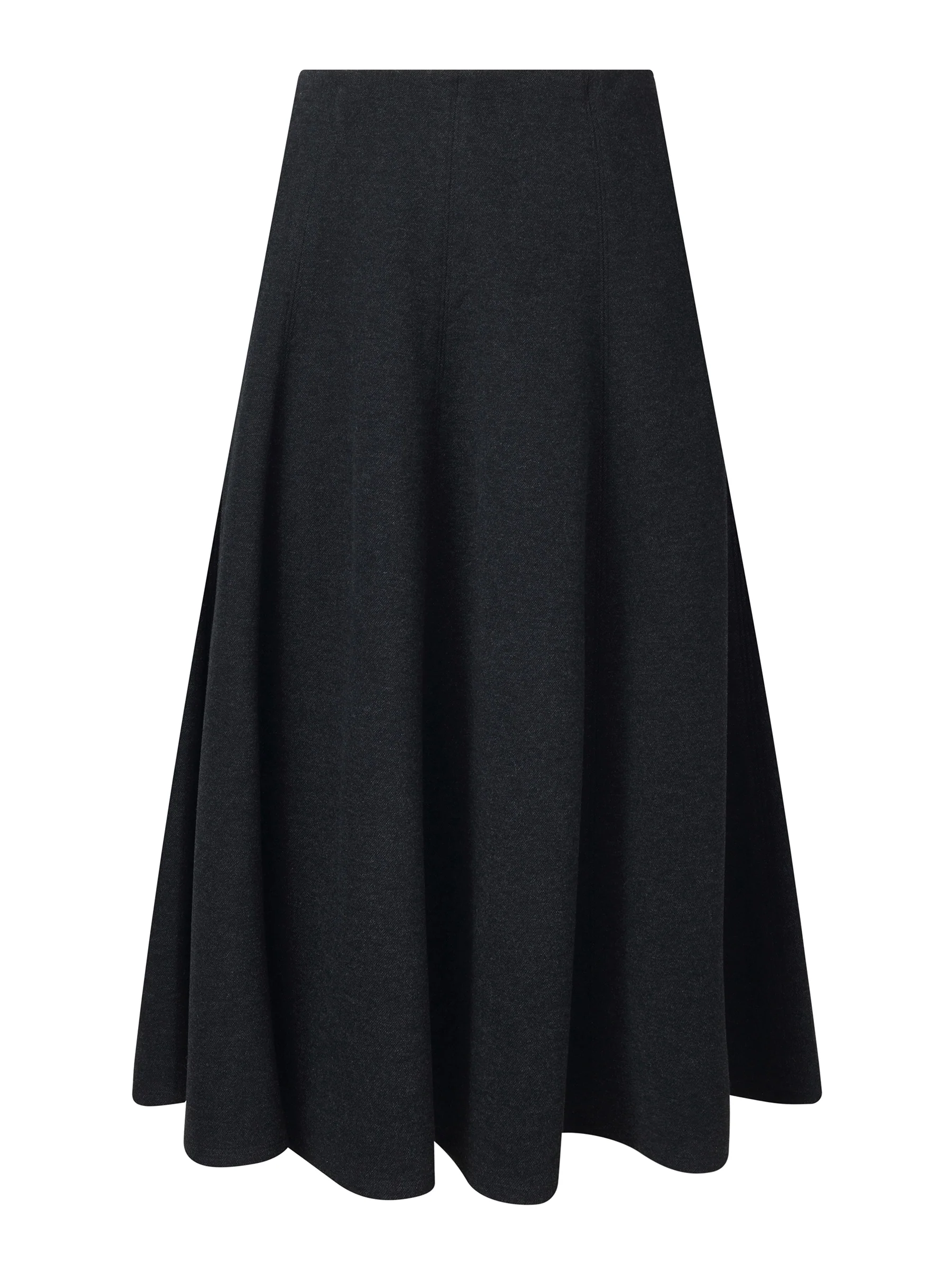 Stretch Flared Women Knit Skirt - Image 11