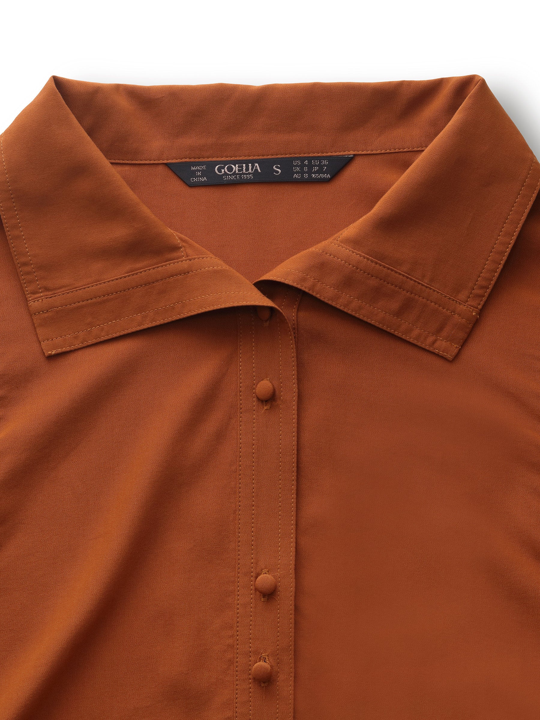 Tencel Acetate Blend Women Loose Shirt - Image 8