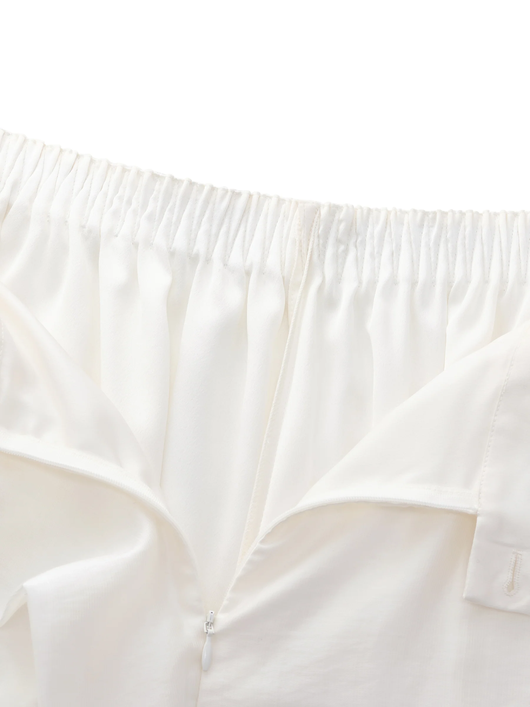Tencel Blend Adjustable Waist Women A-Line Culottes - Image 10