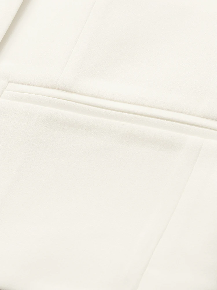 Triacetate Slim V-Neck Women Vest - Image 11