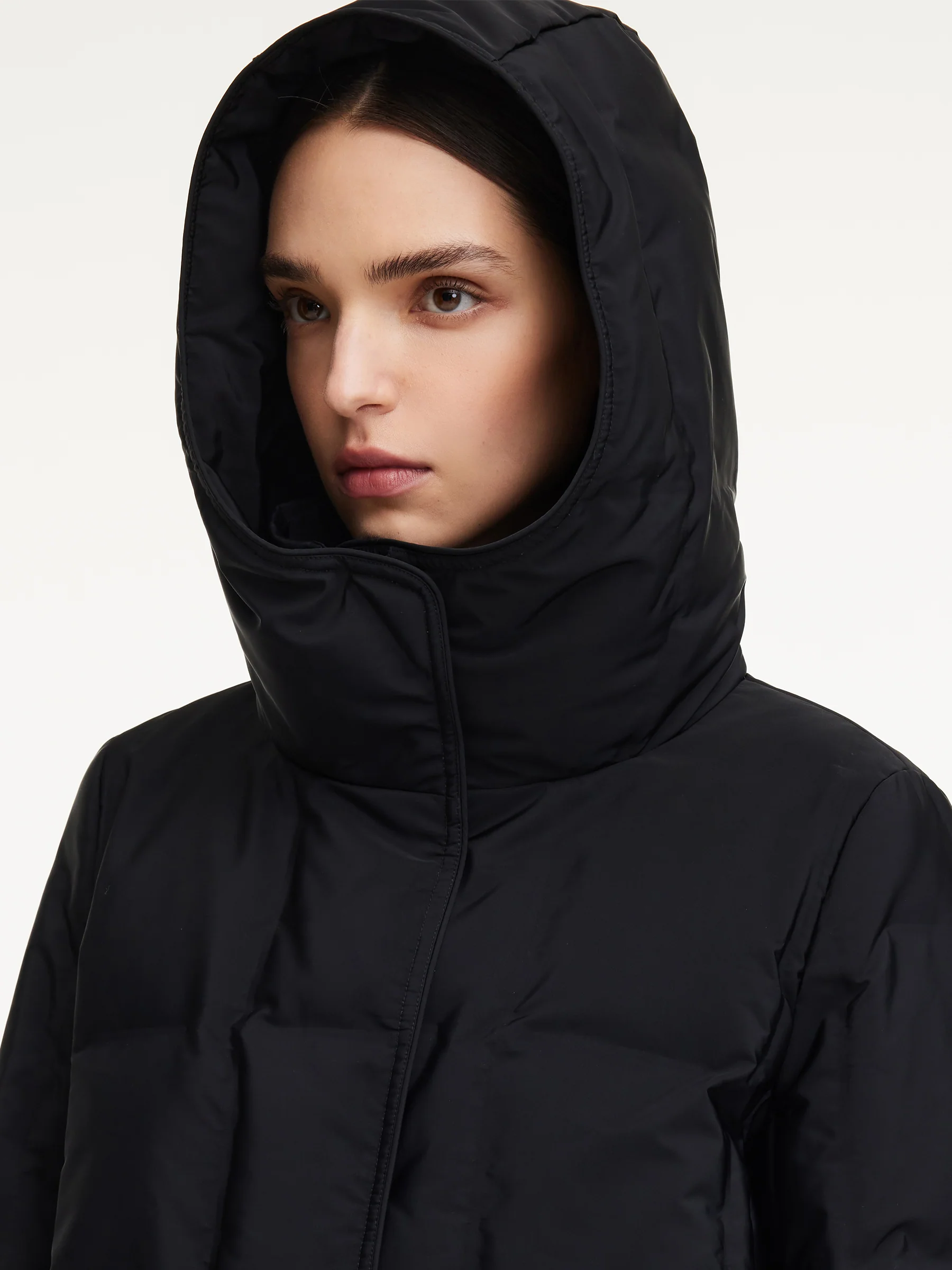 Cocoon Waterproof And Windproof Hooded Goose Down Jacket - Image 6