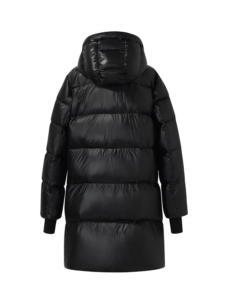 Windproof Warm Hooded Goose Down Coat - Image 14