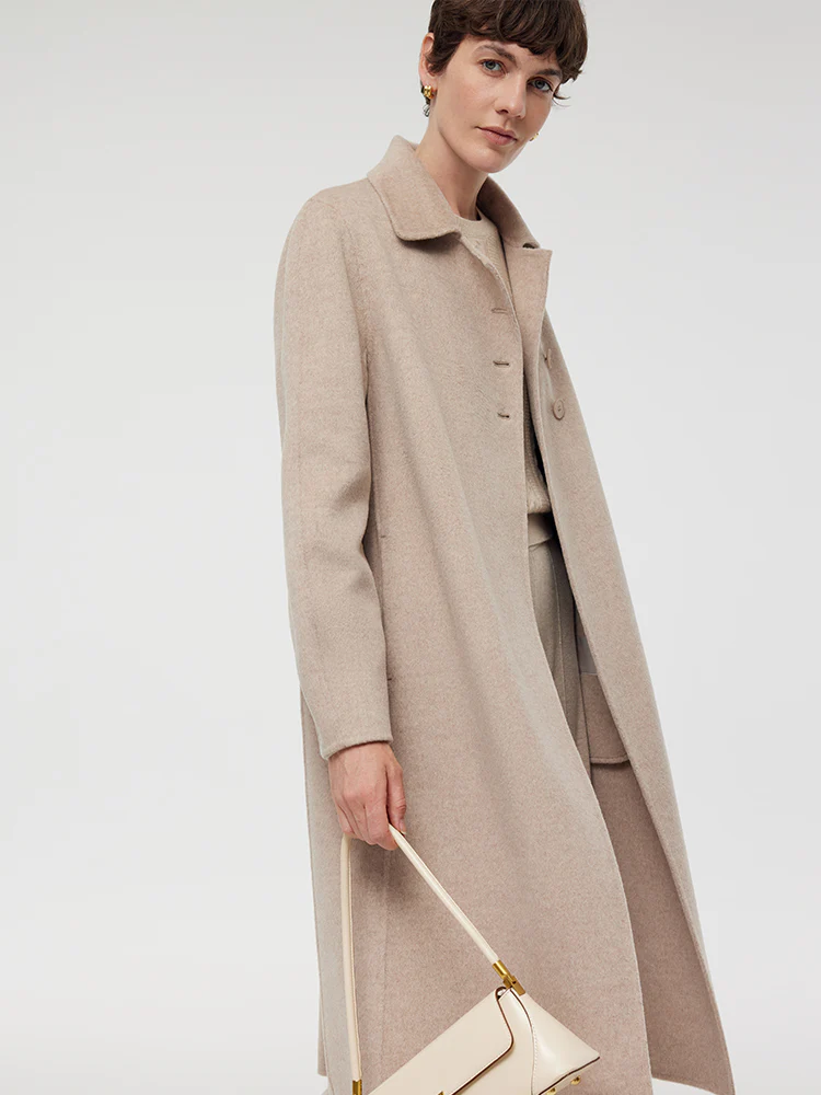 Wool Cashmere Women Overcoat - Image 6