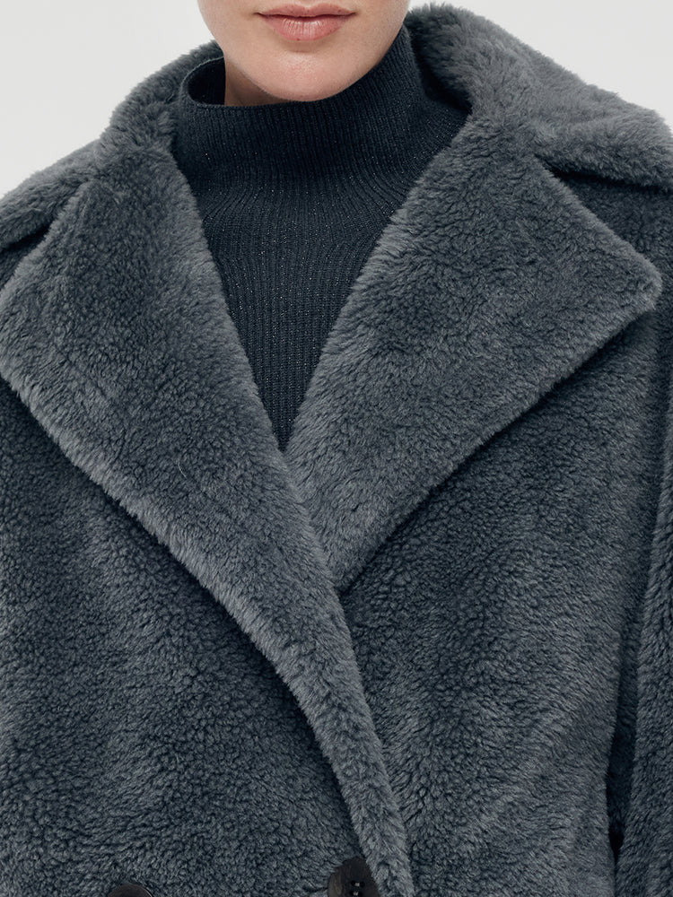 Wool Unisex Teddy Overcoat - Image 10