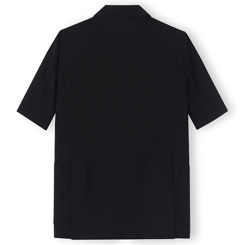 Worsted Wool Short Sleeve Women Blazer - Image 6