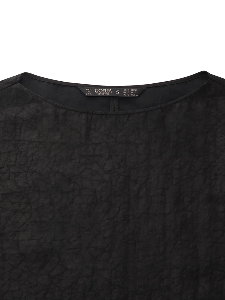 Xiang Yun Silk Top And Midi Skirt Two-Piece Set With Belt - Image 8