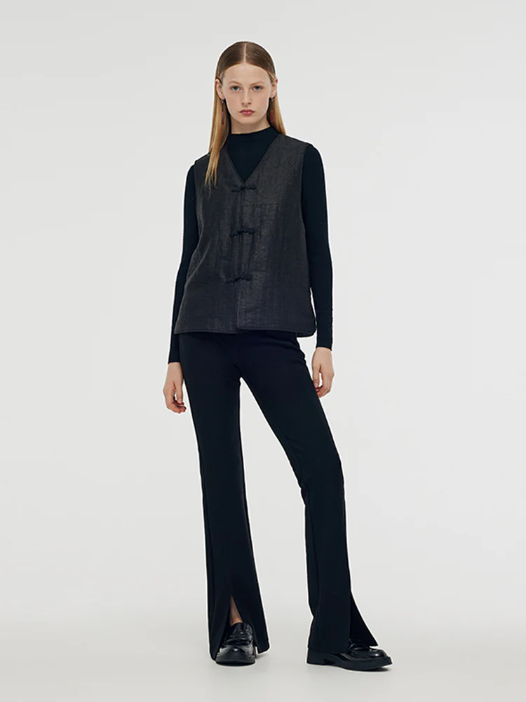 Xiang Yun Silk Unisex Vest - Image 5